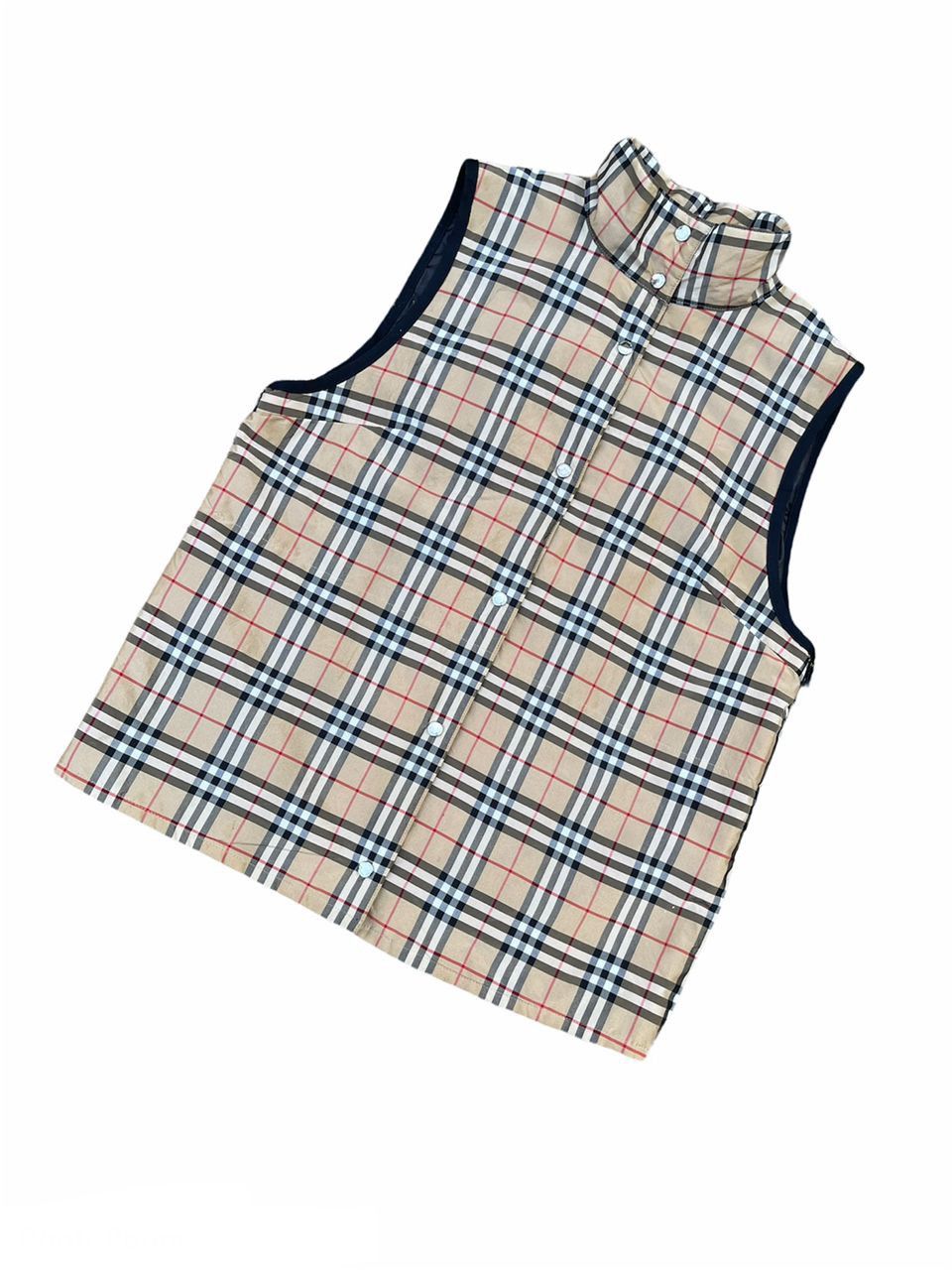 Burberry × Designer Burberry Blue Label Nova Check Vests Size US M / EU 48-50 / 2 - 3 Thumbnail