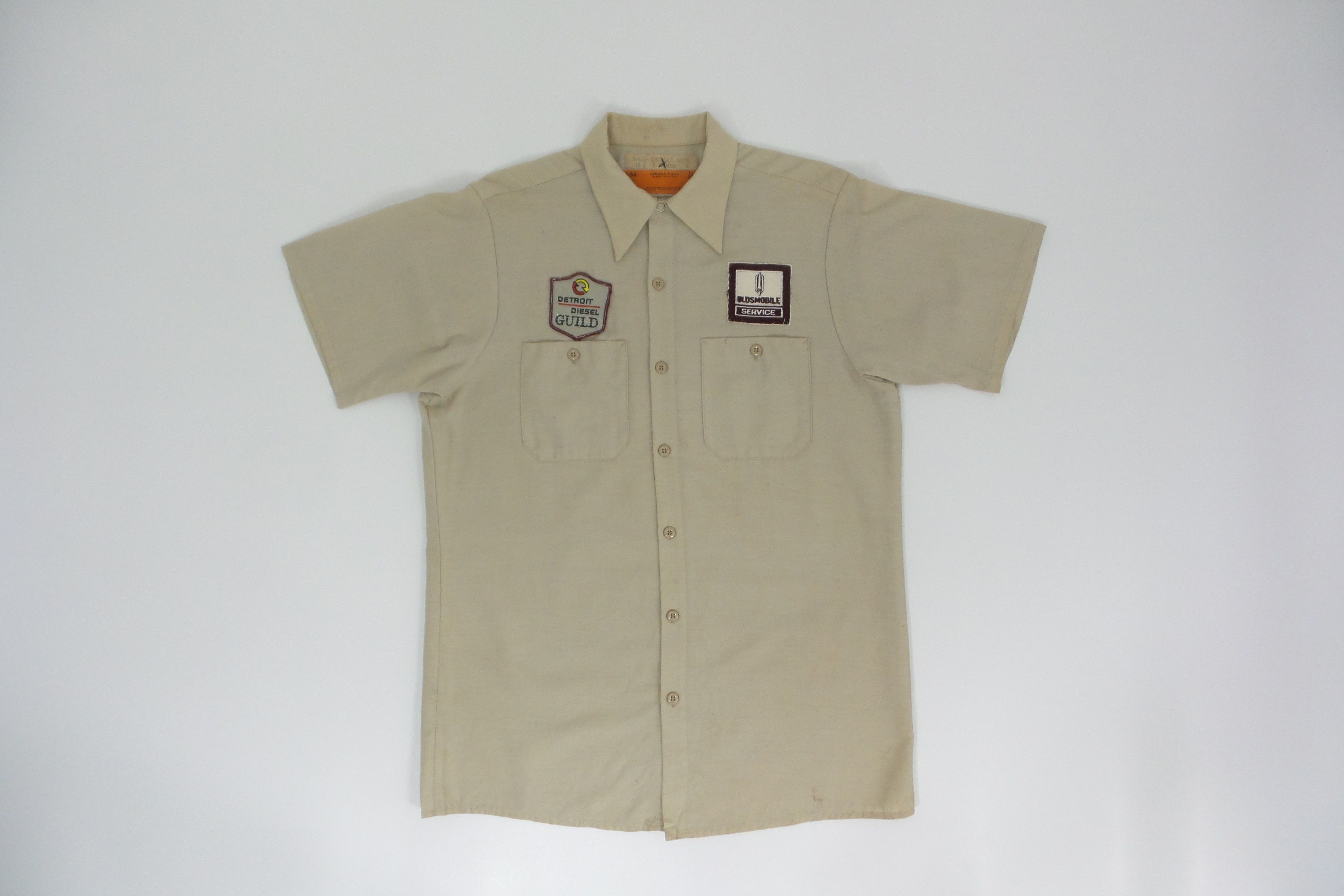 Vintage 60's Durable Press Double Pocket Workers Shirts Size US M / EU 48-50 / 2 - 1 Thumbnail