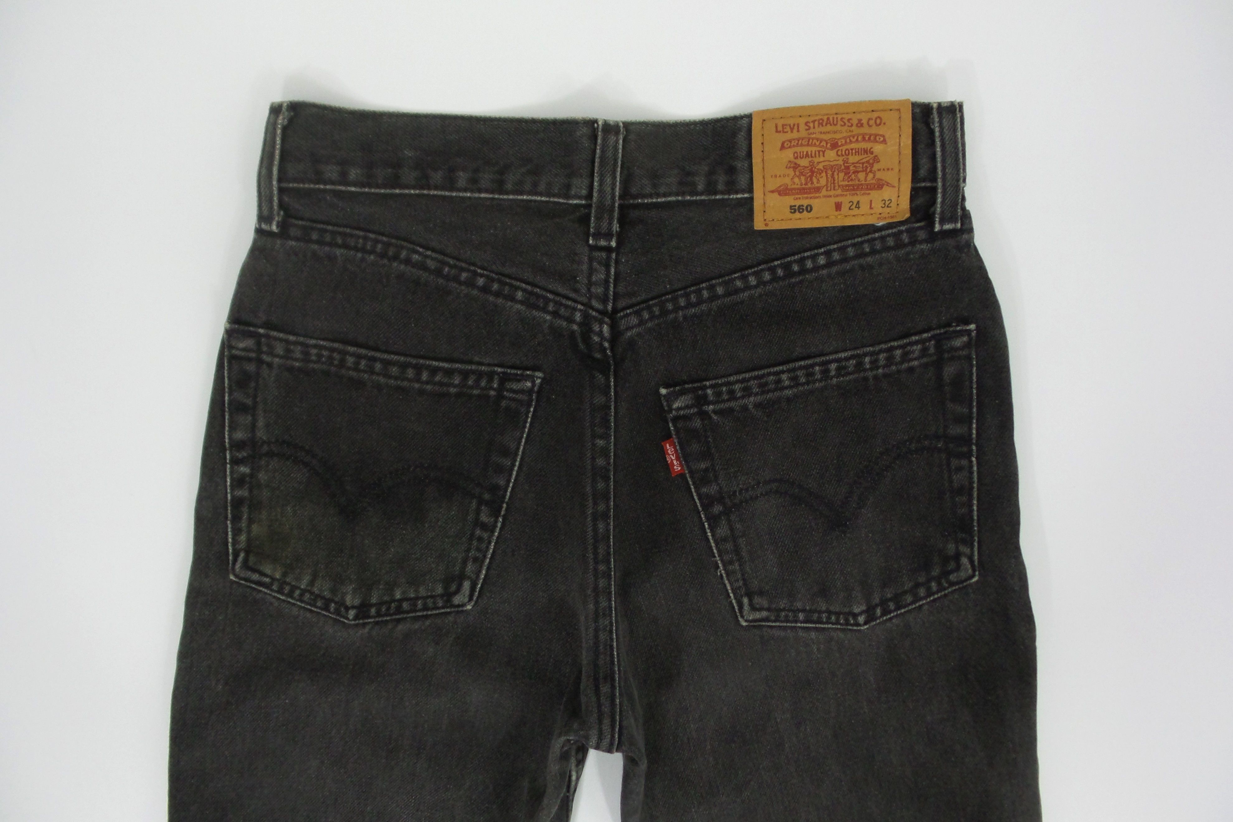 Levi's Levi's 560-09 Black Jeans W26xL38 Size US 26 / EU 42 - 6 Thumbnail