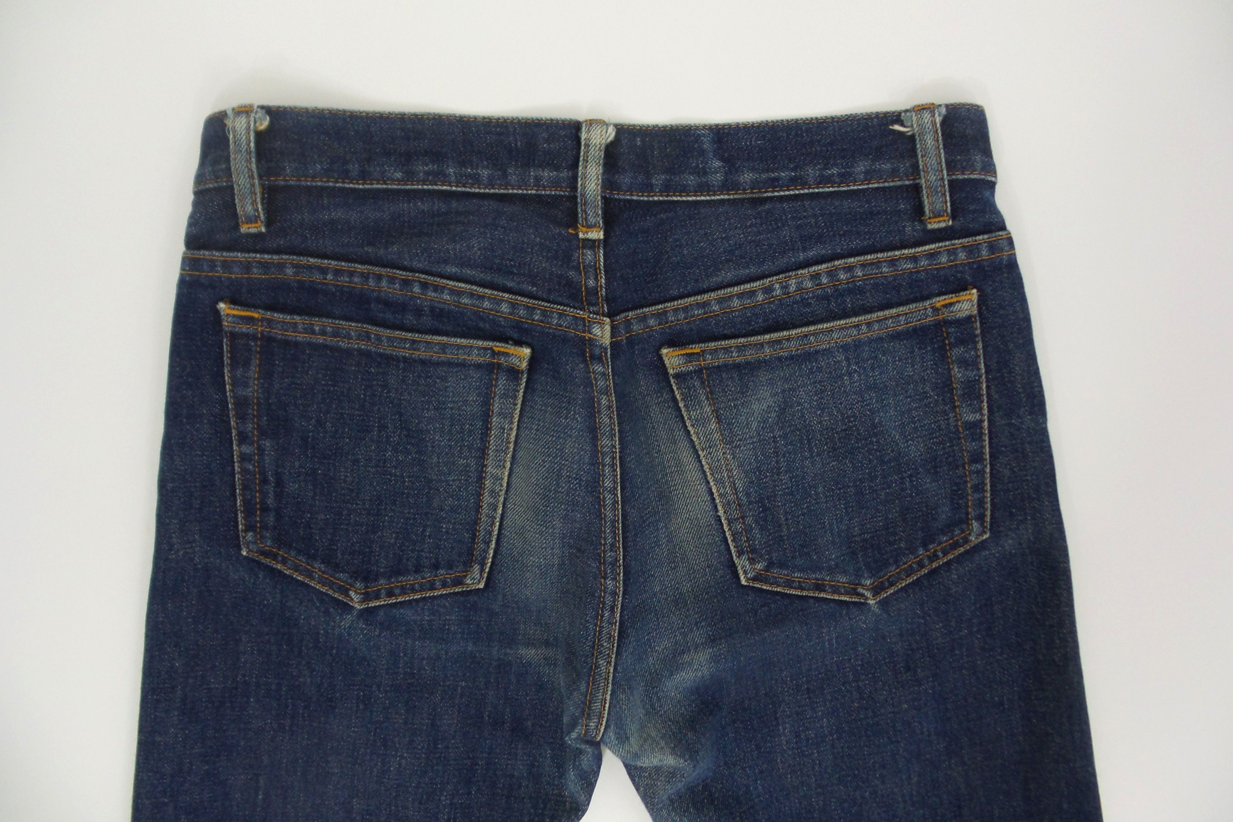 A.P.C. A.P.C 'Petit Standard' Stonewashed Selvedge Jeans W29xL34.5 Size US 29 - 8 Thumbnail