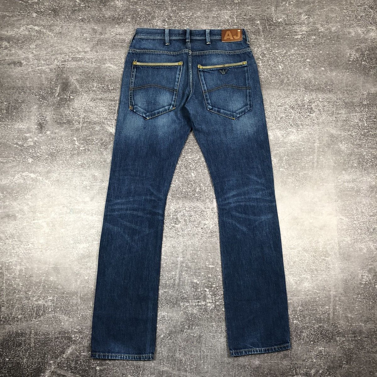 Armani Vintage Armani Jeans Washed Denim Size US 30 / EU 46 - 1 Thumbnail