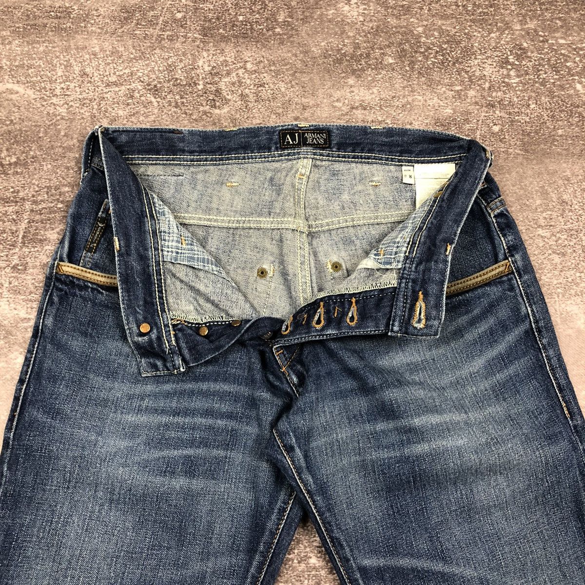Armani Vintage Armani Jeans Washed Denim Size US 30 / EU 46 - 7 Thumbnail