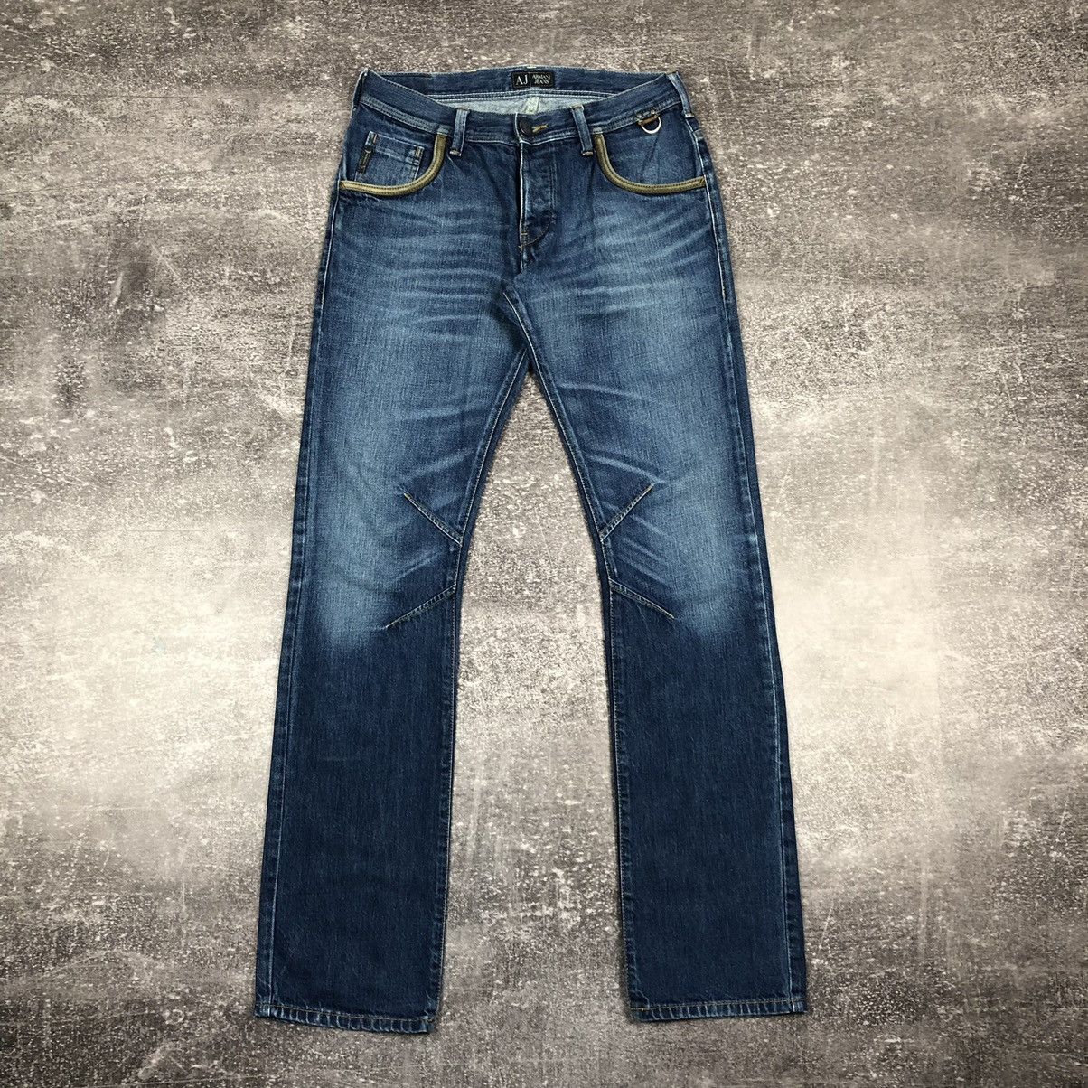 Armani Vintage Armani Jeans Washed Denim Size US 30 / EU 46 - 4 Thumbnail