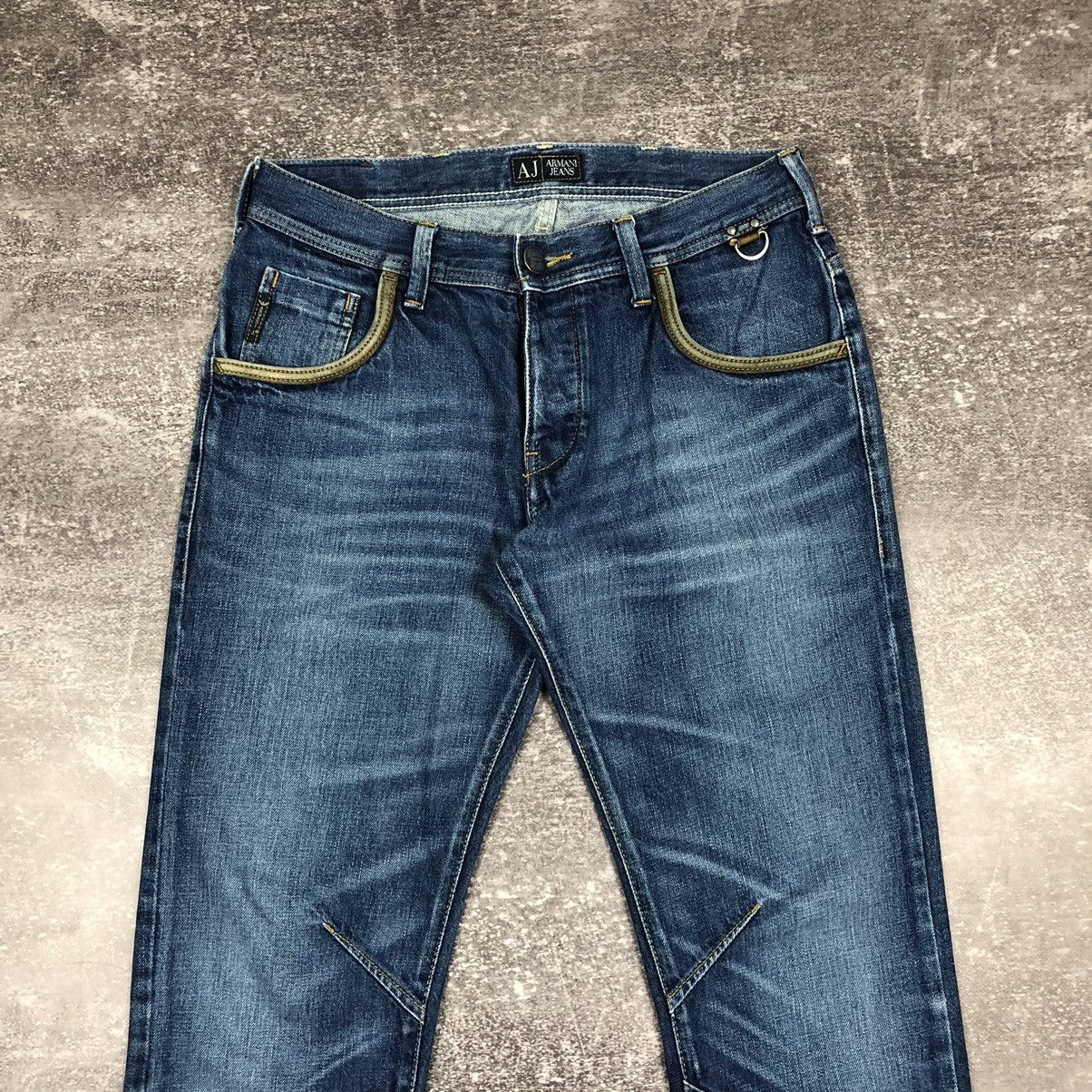 Armani Vintage Armani Jeans Washed Denim Size US 30 / EU 46 - 5 Thumbnail