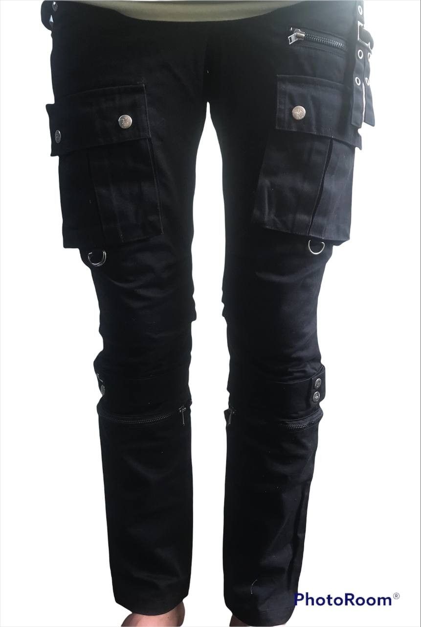 Seditionaries Devil N Bass Multi Pocket Bondage Pants Size US 30 / EU 46 - 7 Thumbnail
