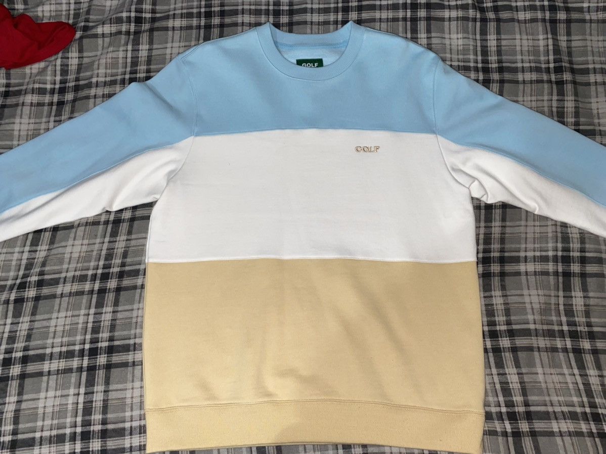 Golf Wang Paneled Fleece Crewneck Size US L / EU 52-54 / 3 - 1 Thumbnail