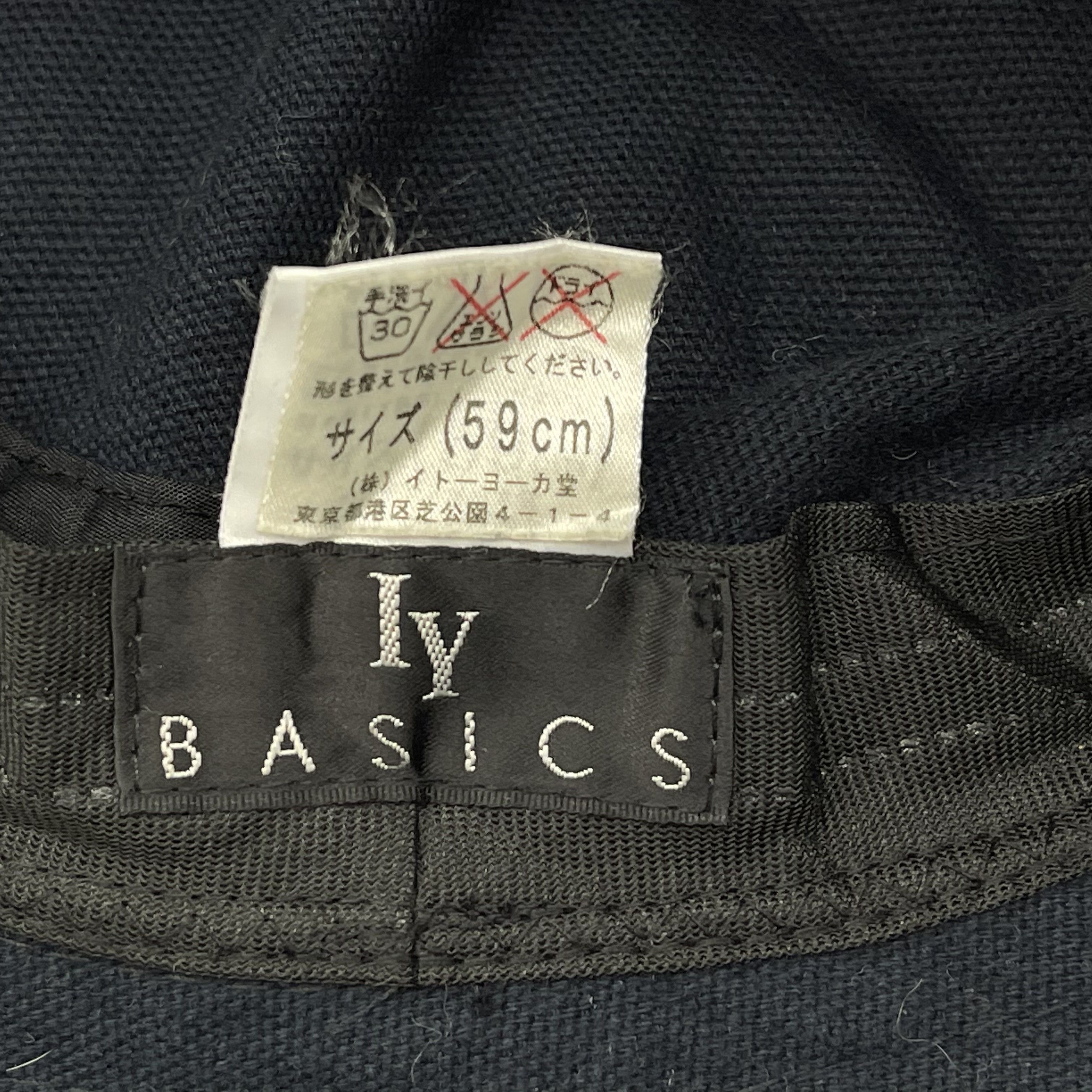 Japanese Brand IY Basics Bucket Hats- BH1217 Size ONE SIZE - 6 Thumbnail