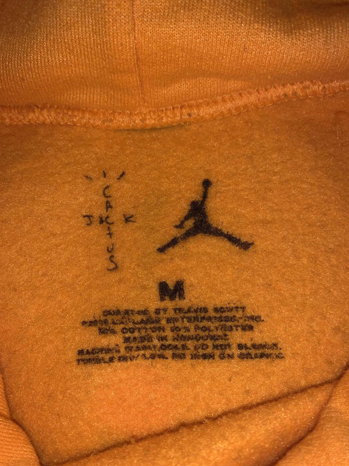 Nike × Travis Scott Gold Travis Scott x Nike Hoodie Size US M / EU 48-50 / 2 - 3 Thumbnail