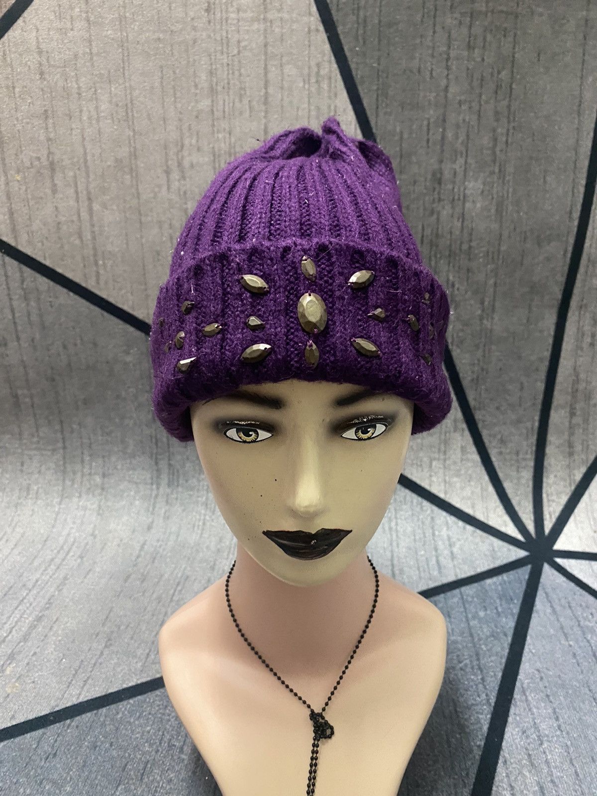 Global Work Global Work nice Design Beanie Hat Size ONE SIZE - 1 Thumbnail