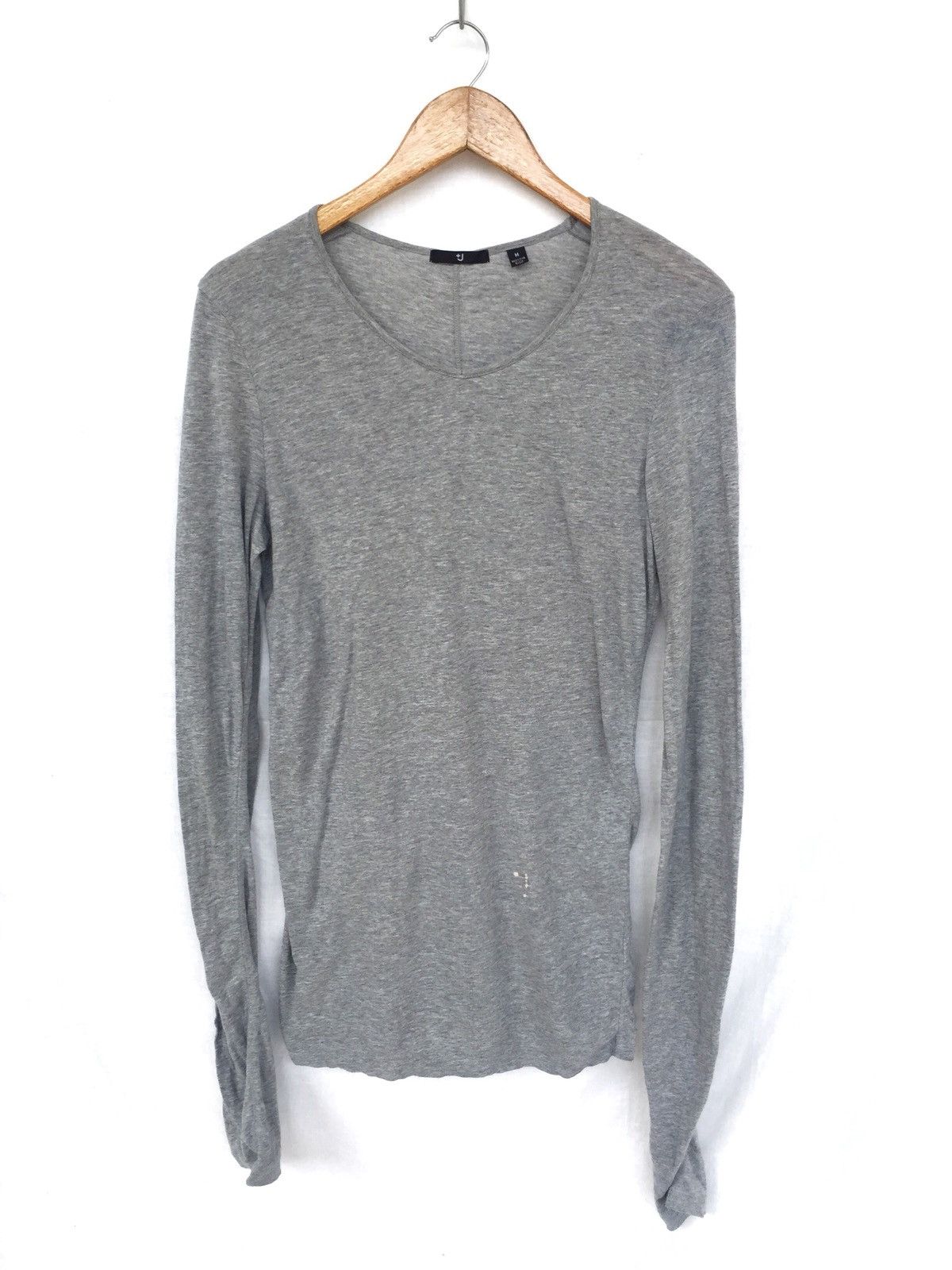 Jil Sander Jil Sander Grey Elongated Arm Thin Jumper Uniqlo Size US M / EU 48-50 / 2 - 1 Thumbnail
