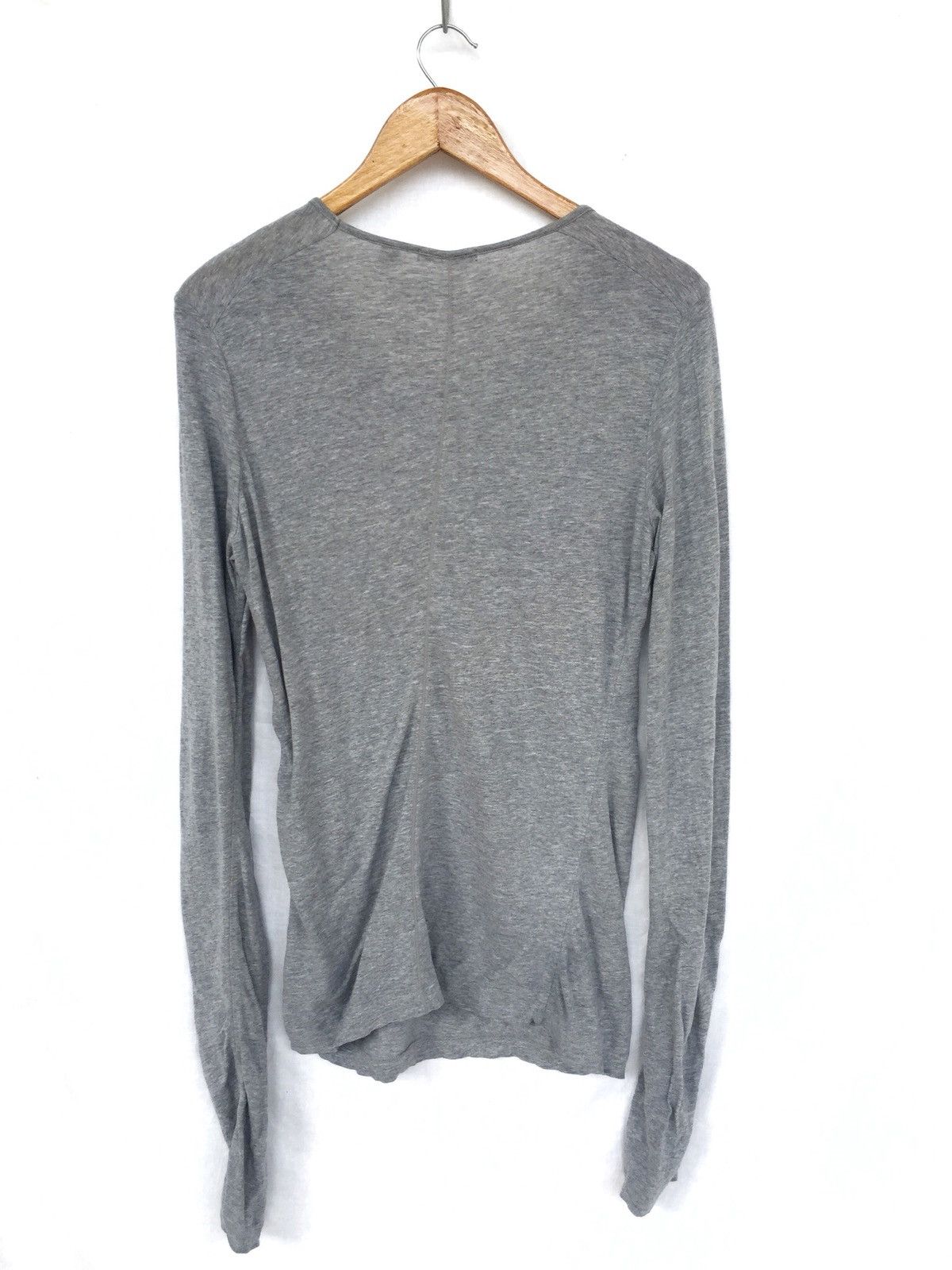 Jil Sander Jil Sander Grey Elongated Arm Thin Jumper Uniqlo Size US M / EU 48-50 / 2 - 4 Thumbnail