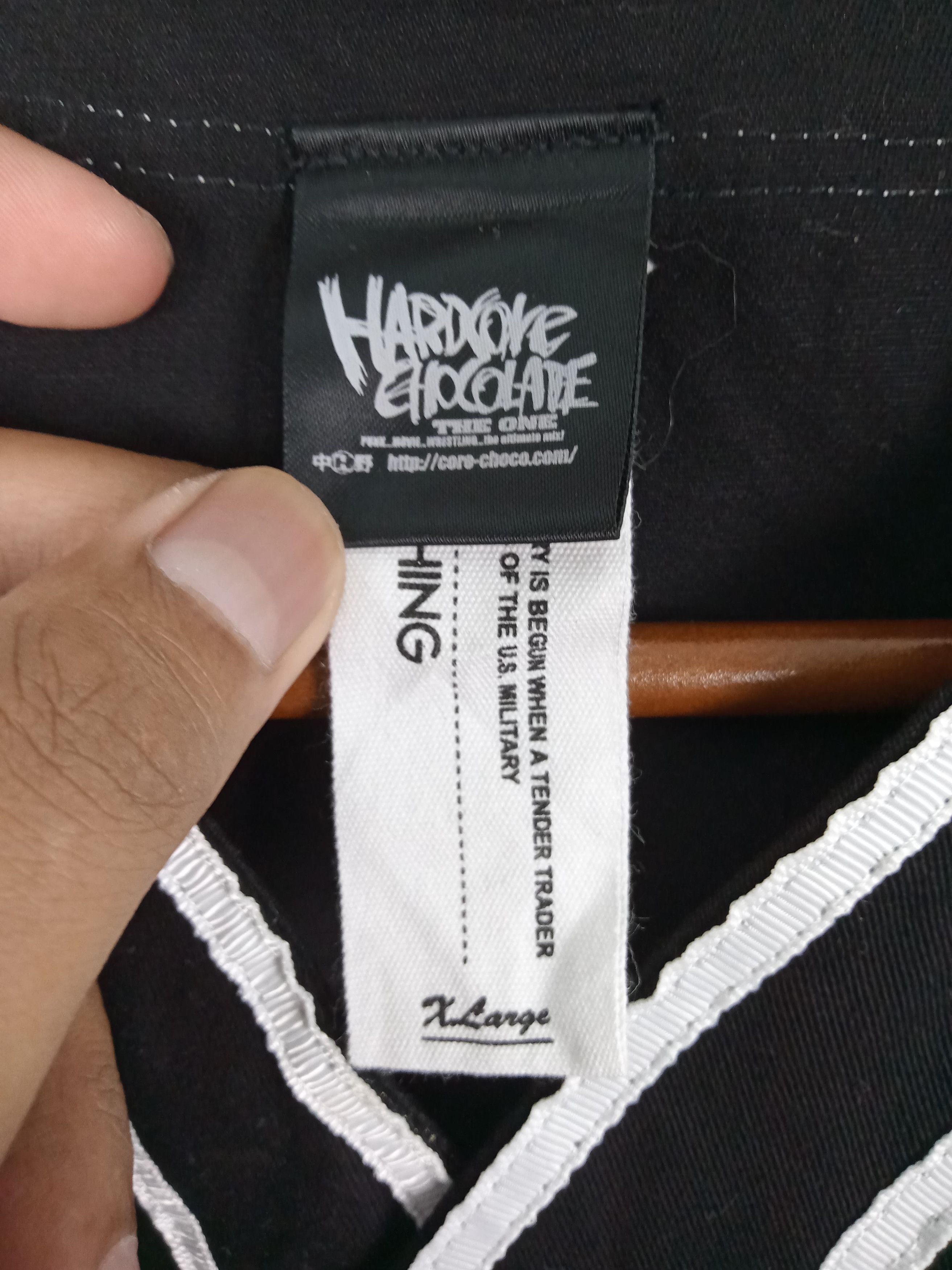 Japanese Brand Hardcore Chocolate Punk 666 ACDC Buttons Up Shirt Size US XL / EU 56 / 4 - 5 Thumbnail