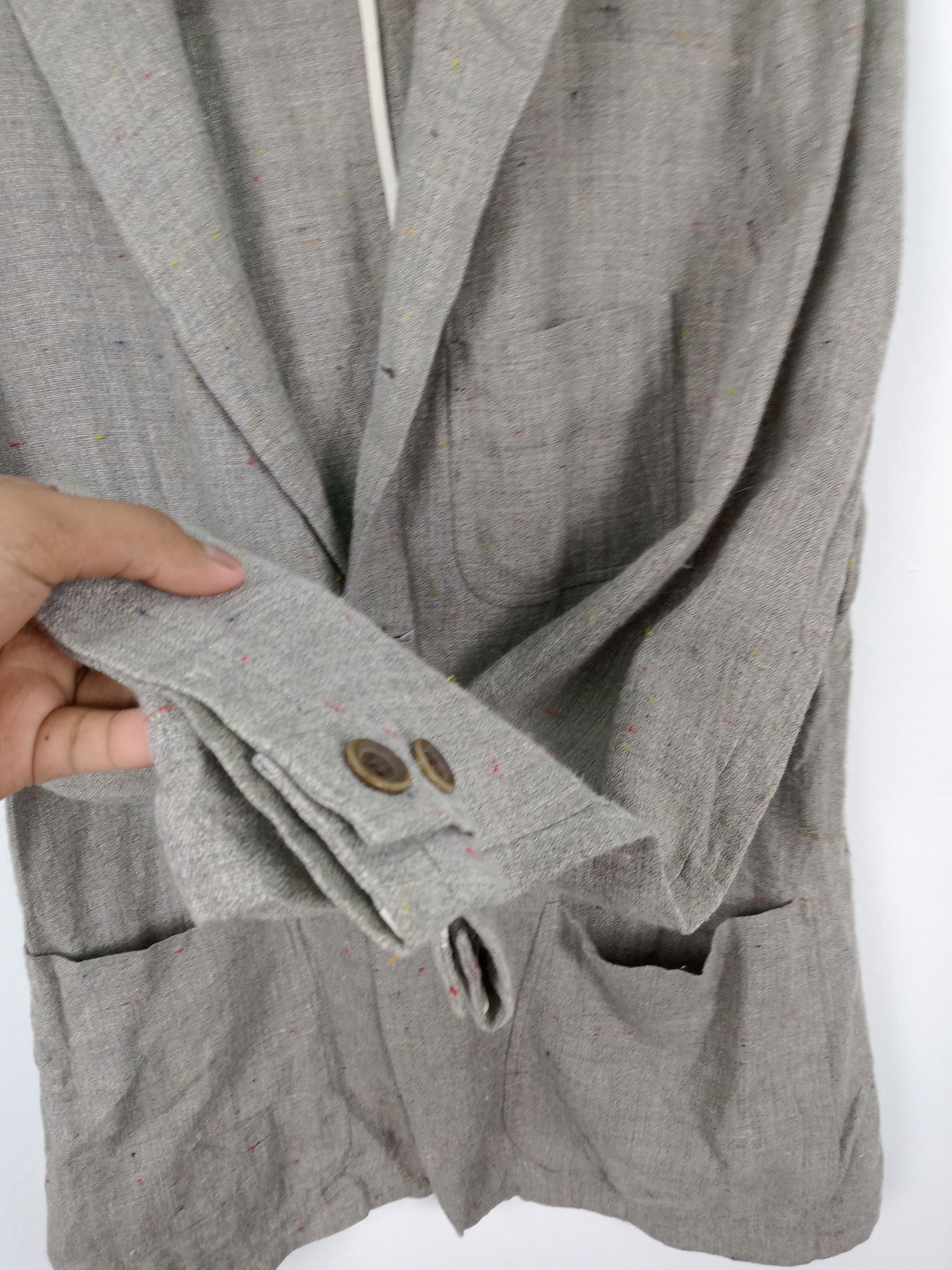 Japanese Brand × Journal Standard Journal Standard Linen Blazer Jacket Size US M / EU 48-50 / 2 - 3 Thumbnail