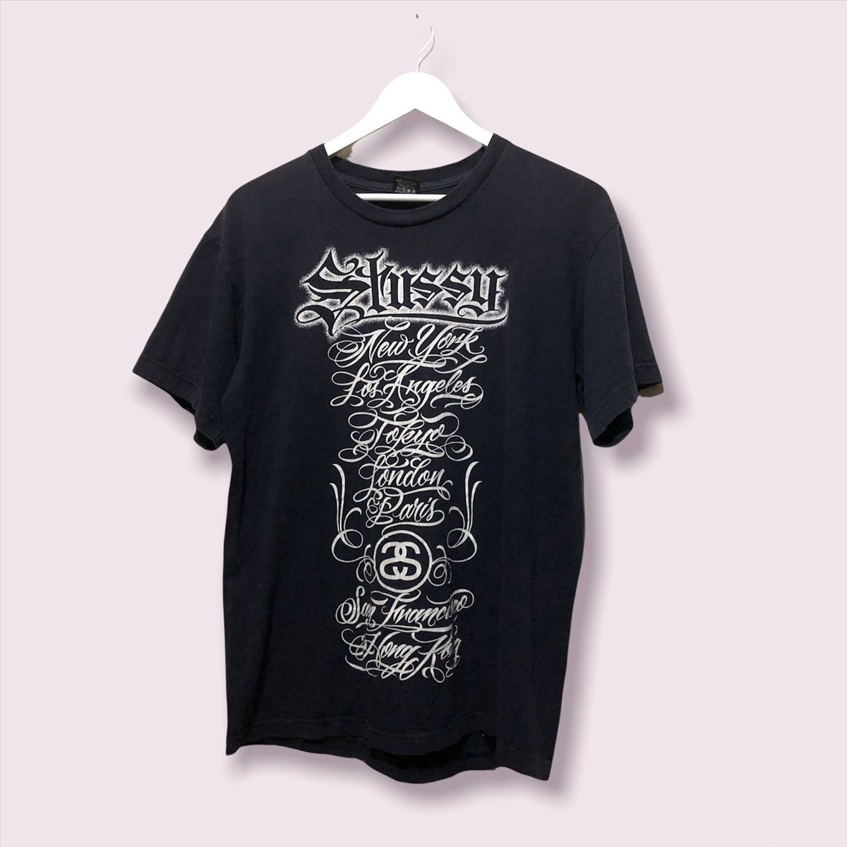 STUSSY x MR.CARTOON WORLD TOUR Tシャツ - Tシャツ/カットソー(半袖