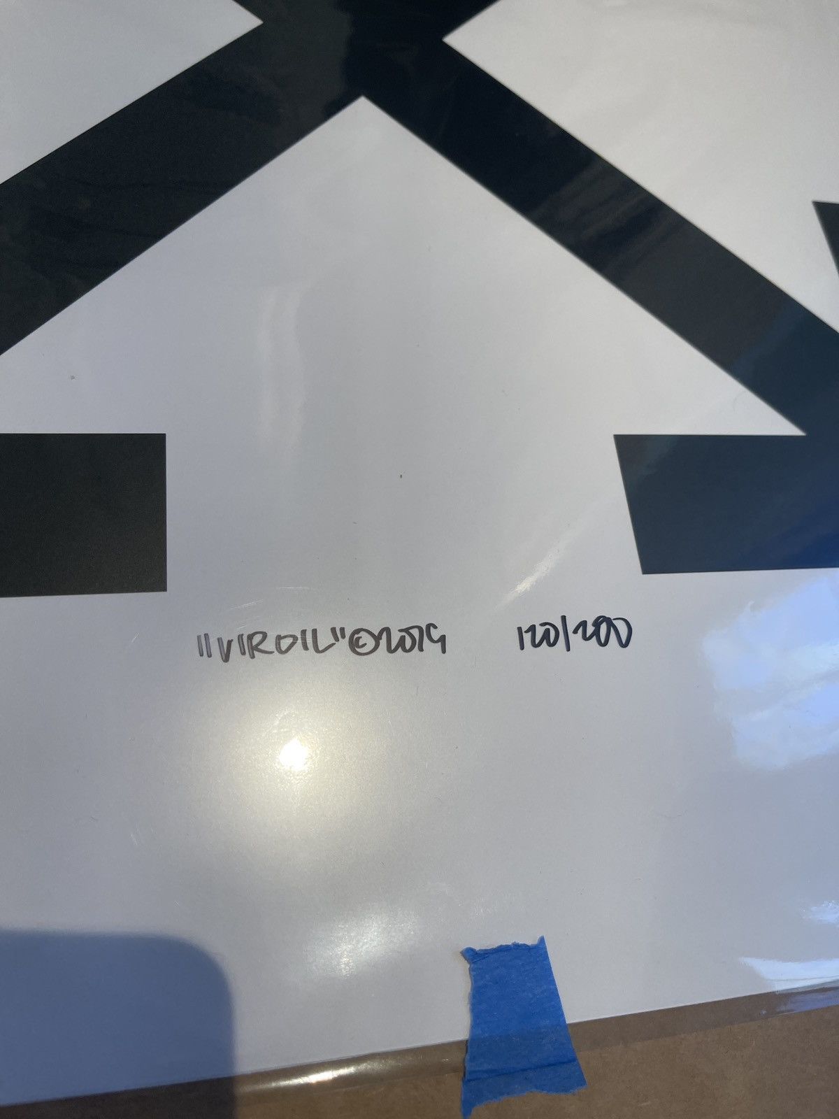 Arrows” Signed Virgil Abloh Print