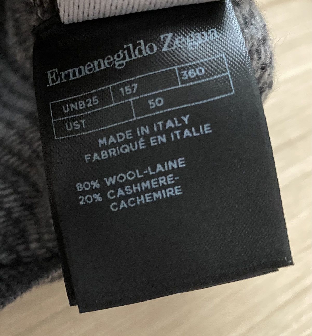 Ermenegildo Zegna Zegna Zip sweater cashmere wool Size US M / EU 48-50 / 2 - 7 Thumbnail