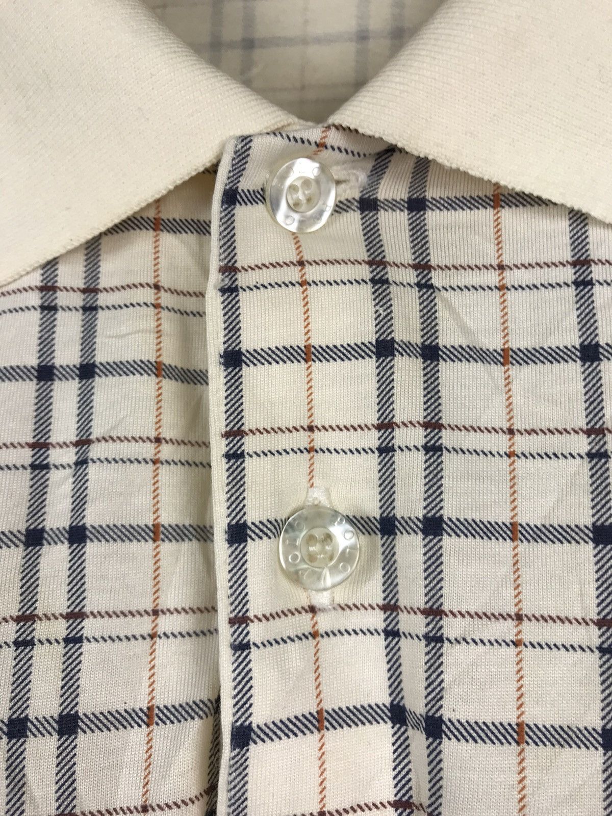 Polo Ralph Lauren × Vintage Vintage Ralph Lauren Nova Check Design Polos Size US XXL / EU 58 / 5 - 6 Thumbnail