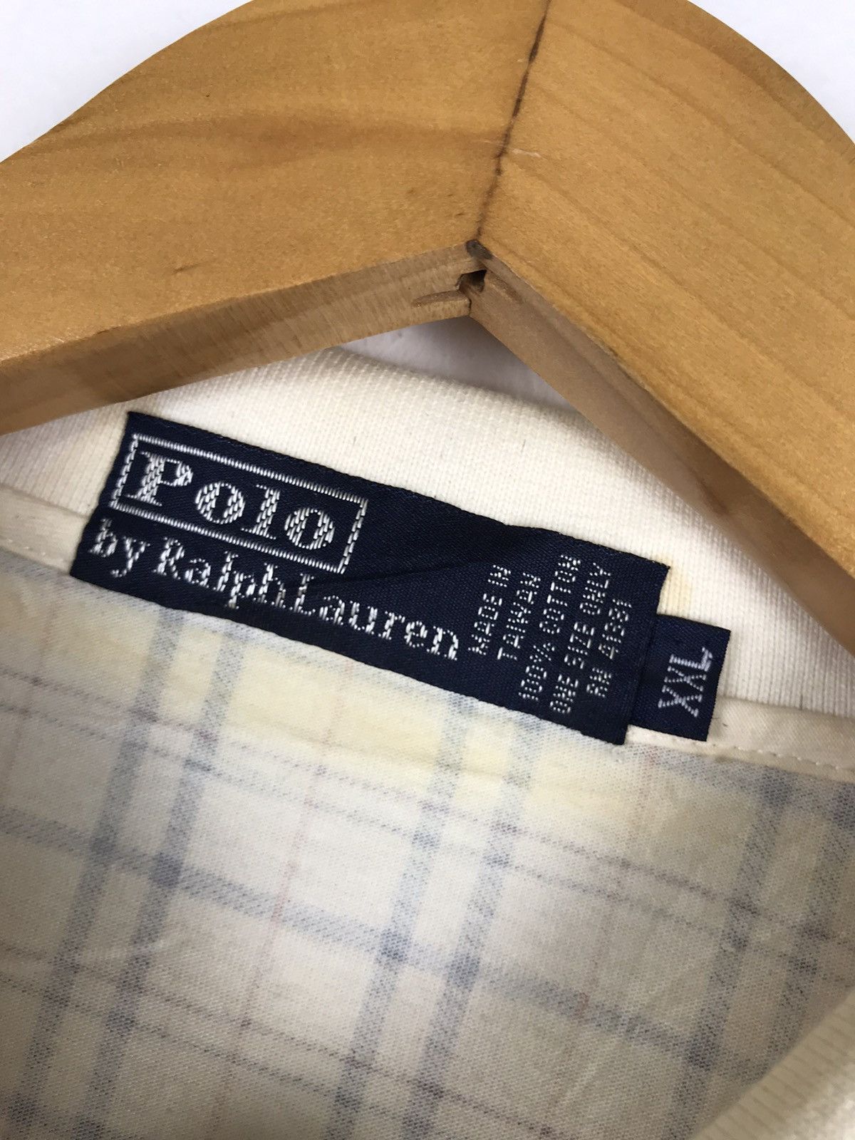 Polo Ralph Lauren × Vintage Vintage Ralph Lauren Nova Check Design Polos Size US XXL / EU 58 / 5 - 7 Thumbnail