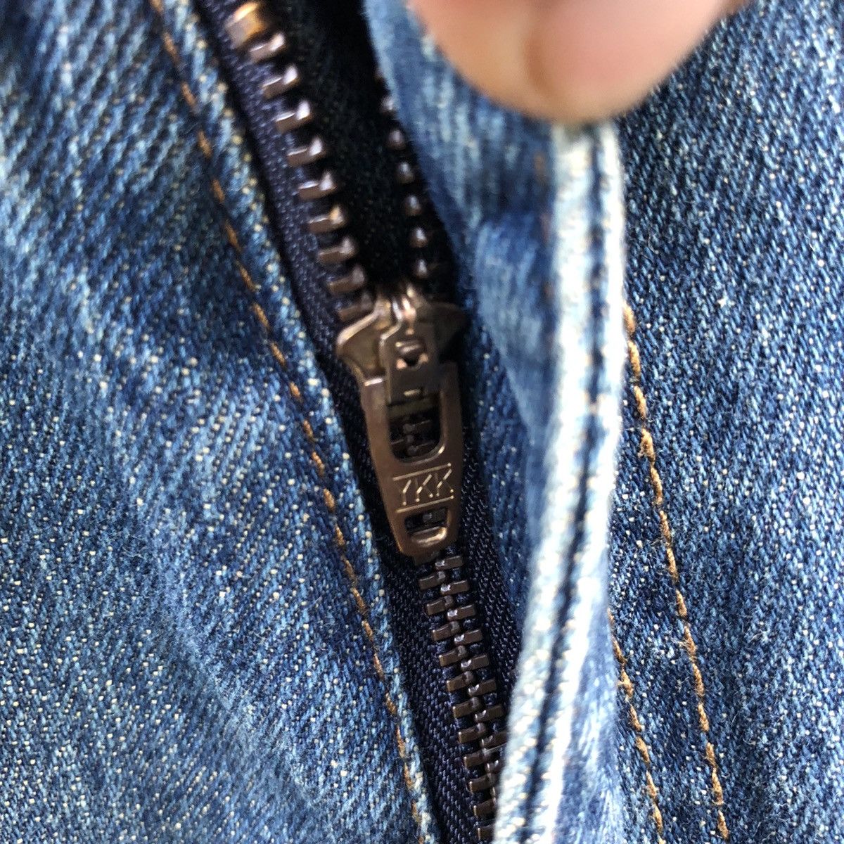 Designer × Japanese Brand Rare 4 Back Pockets Koi Fish Embroidery Jeans Size US 33 - 4 Thumbnail