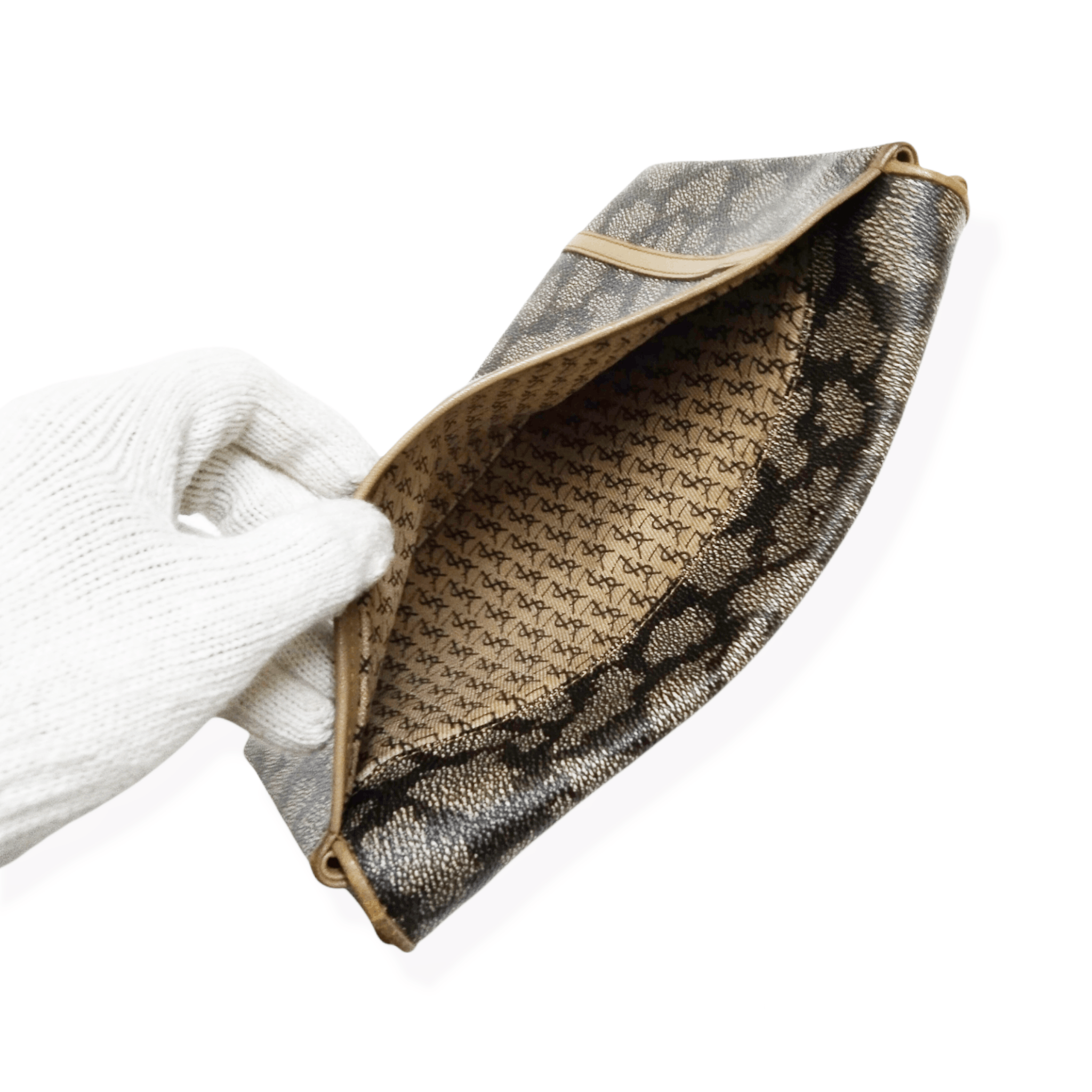 Vintage YSL GIRAFFE PATTERN VINTAGE CLUTCH Size ONE SIZE - 12 Thumbnail