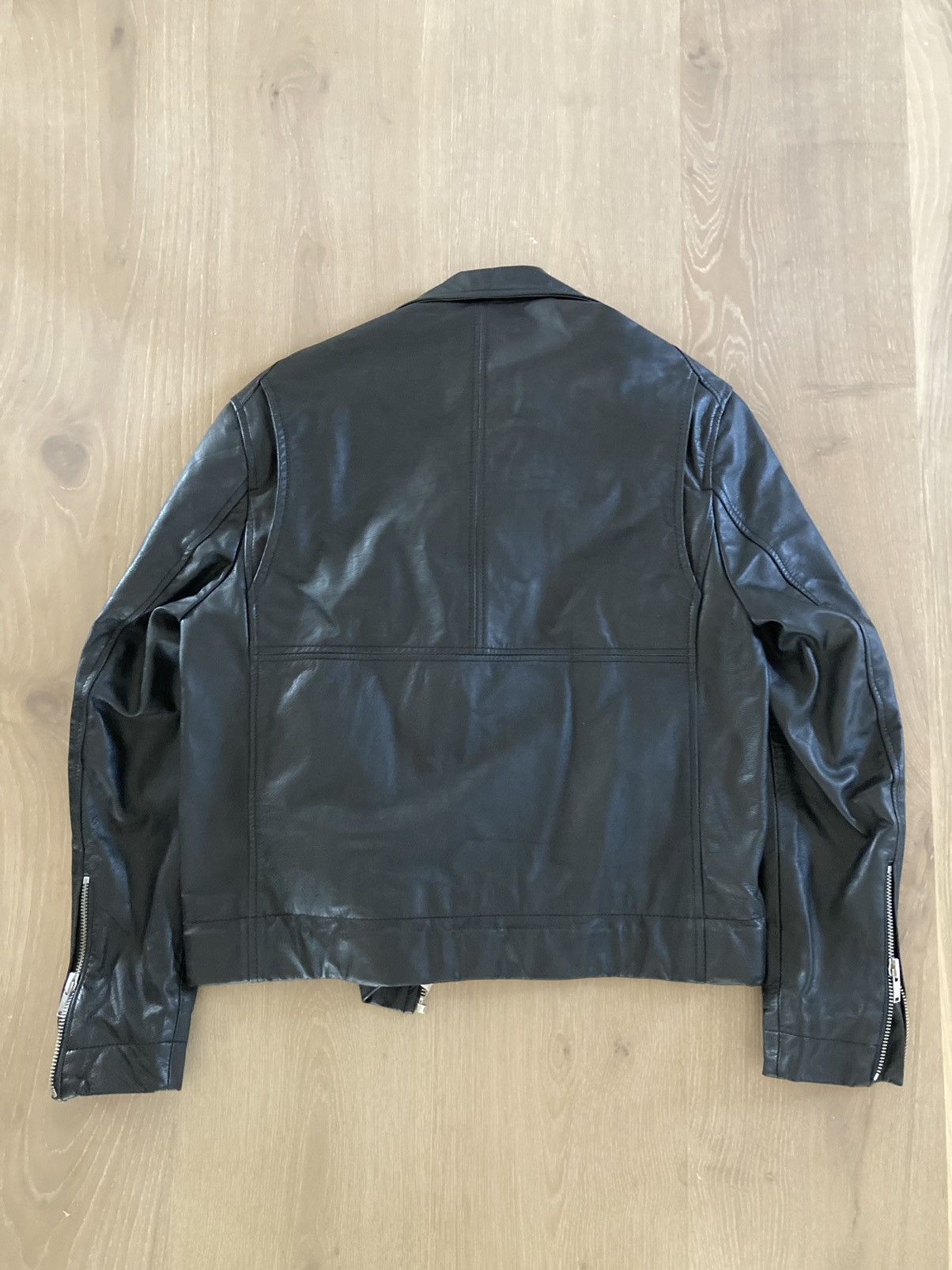 Etudes Leather Double Rider Jacket Size US L / EU 52-54 / 3 - 2 Thumbnail