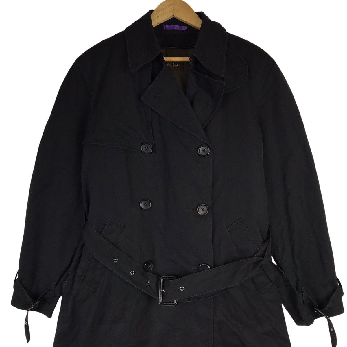 Paul Smith Vintage Paul Smith Trench Coat Long Jacket Rain Coat Size US XL / EU 56 / 4 - 2 Thumbnail