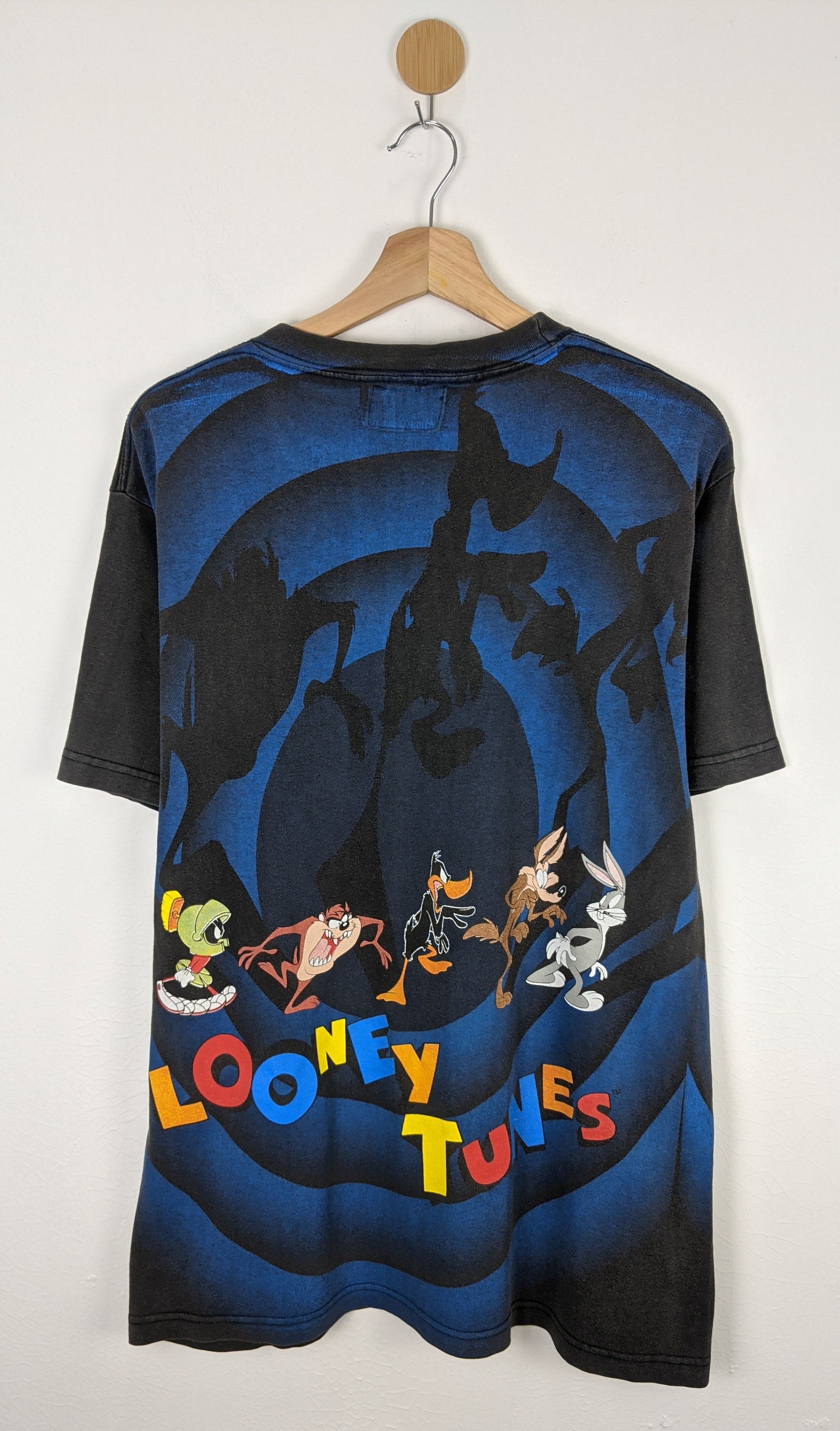 Vintage Vintage Looney Tunes Bullseye shirt 90s Size US L / EU 52-54 / 3 - 2 Thumbnail