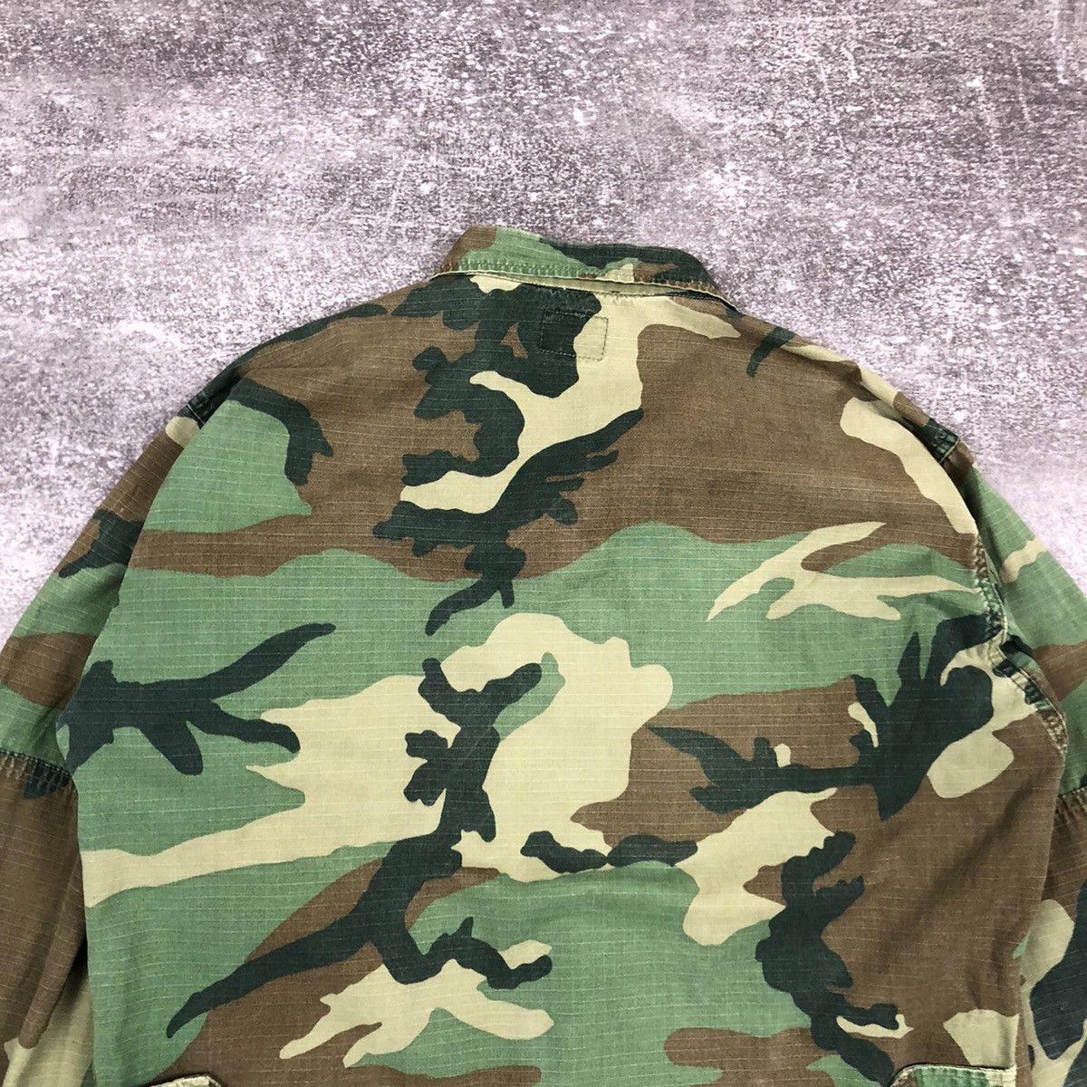 Vintage Vintage US Army Camo Jacket Hot Weather Coat Size US M / EU 48-50 / 2 - 5 Thumbnail