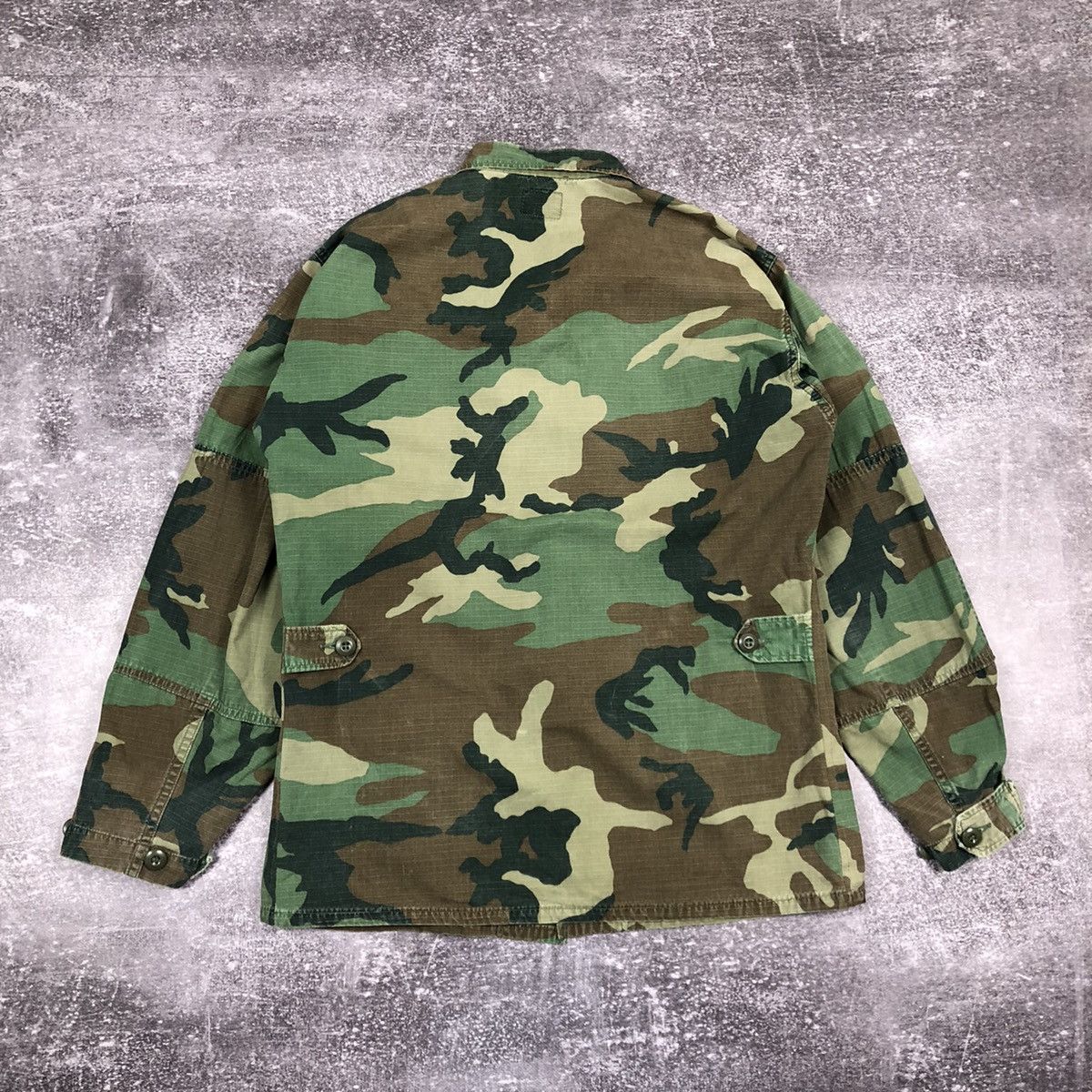 Vintage Vintage US Army Camo Jacket Hot Weather Coat Size US M / EU 48-50 / 2 - 4 Thumbnail