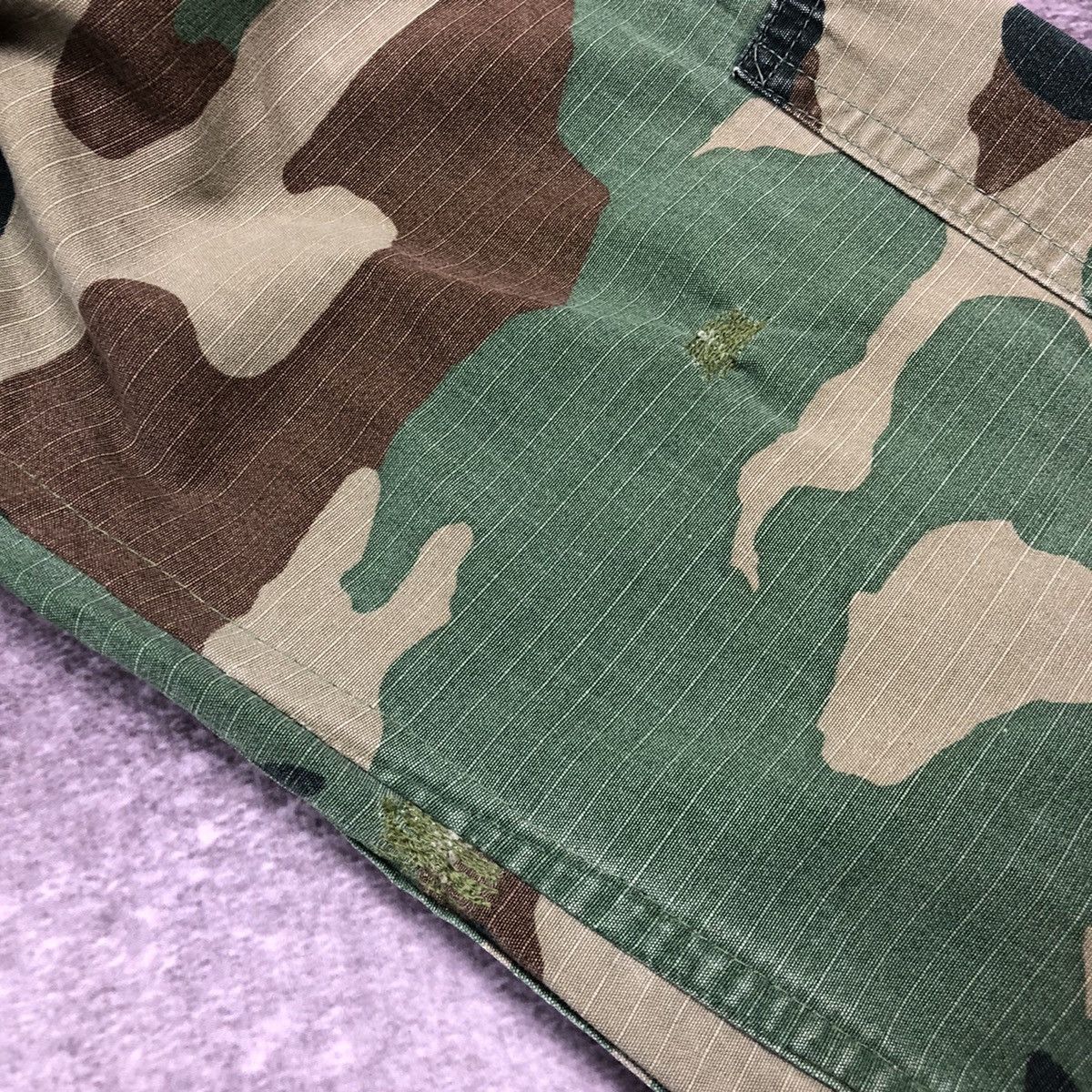 Vintage Vintage US Army Camo Jacket Hot Weather Coat Size US M / EU 48-50 / 2 - 21 Thumbnail