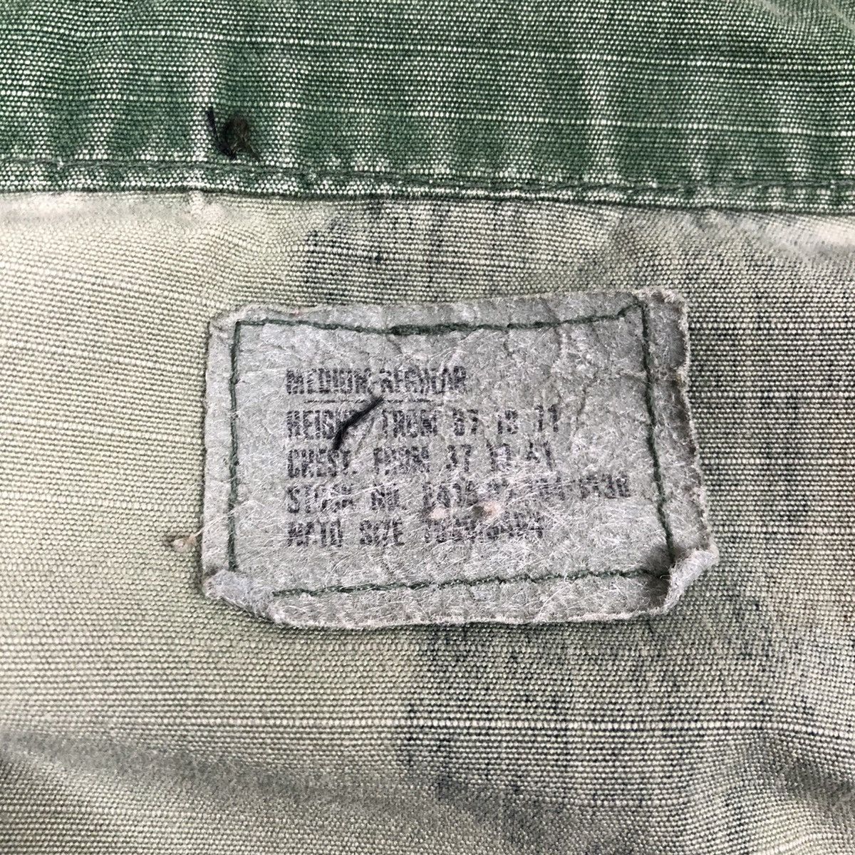 Vintage Vintage US Army Camo Jacket Hot Weather Coat Size US M / EU 48-50 / 2 - 8 Thumbnail