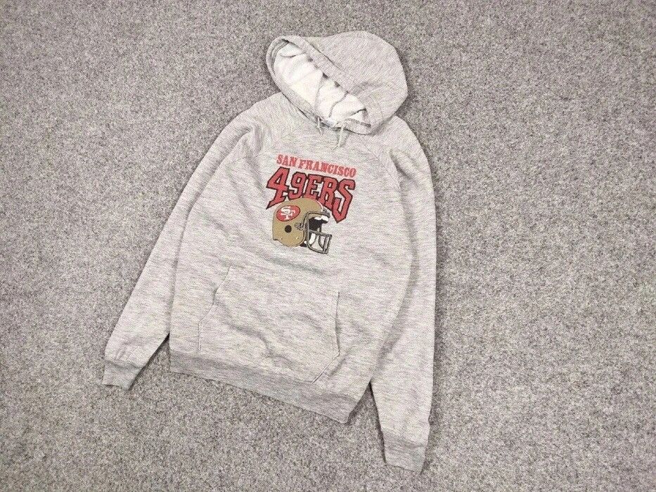 NFL Vintage San Francisco 49ers NFL Hoodie Made USA Sweatshirt Size US XL / EU 56 / 4 - 3 Thumbnail