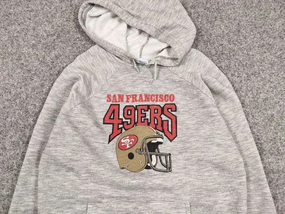 NFL Vintage San Francisco 49ers NFL Hoodie Made USA Sweatshirt Size US XL / EU 56 / 4 - 10 Thumbnail