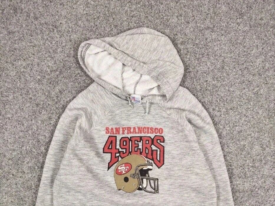 NFL Vintage San Francisco 49ers NFL Hoodie Made USA Sweatshirt Size US XL / EU 56 / 4 - 8 Thumbnail