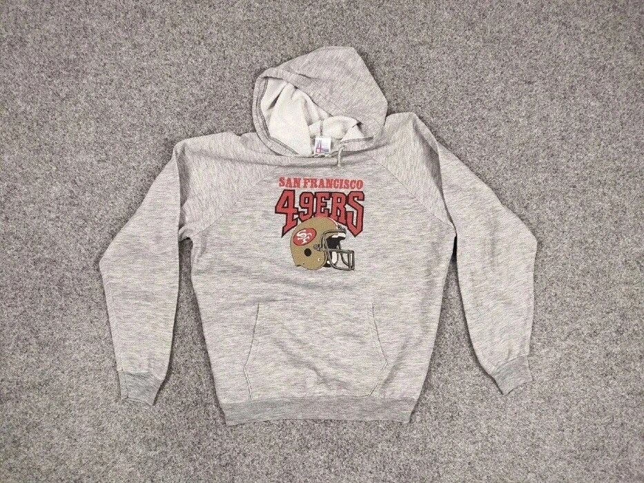 NFL Vintage San Francisco 49ers NFL Hoodie Made USA Sweatshirt Size US XL / EU 56 / 4 - 18 Thumbnail