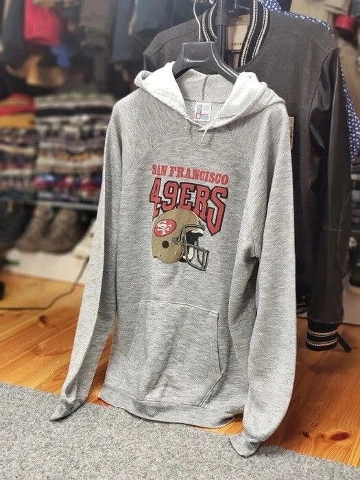 NFL Vintage San Francisco 49ers NFL Hoodie Made USA Sweatshirt Size US XL / EU 56 / 4 - 20 Thumbnail