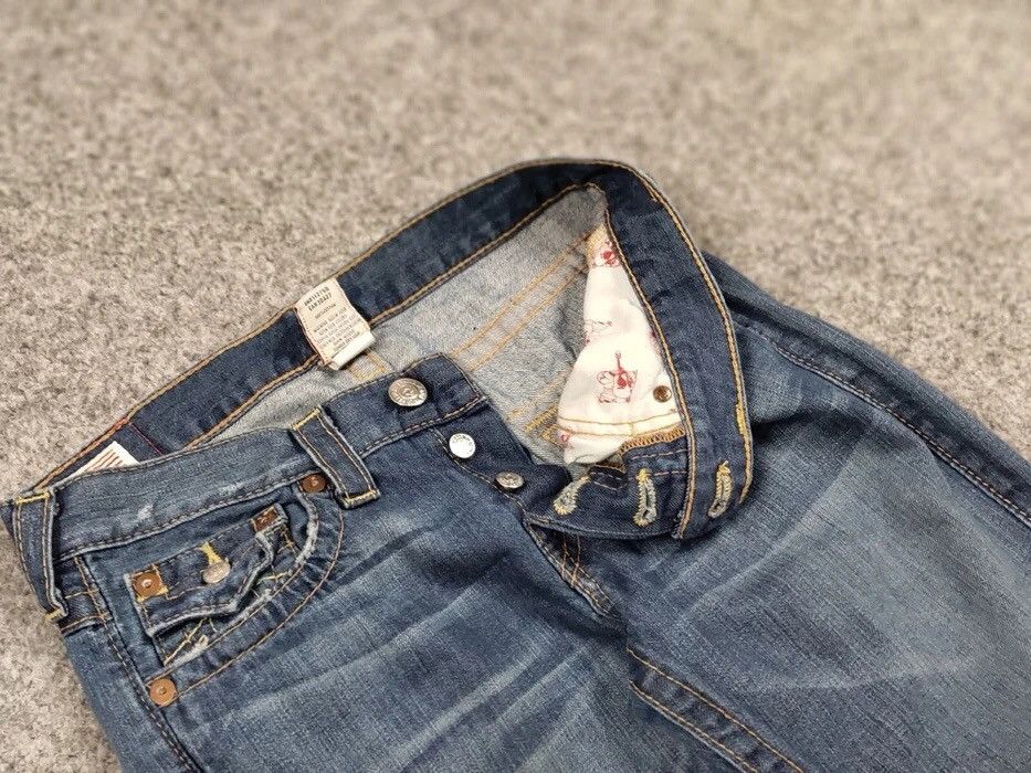 True Religion Vintage True Religion Distressed Denim Jeans Made In Usa Size US 27 - 12 Thumbnail