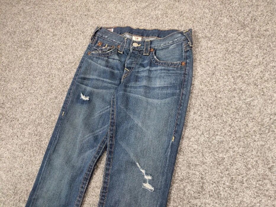 True Religion Vintage True Religion Distressed Denim Jeans Made In Usa Size US 27 - 4 Thumbnail