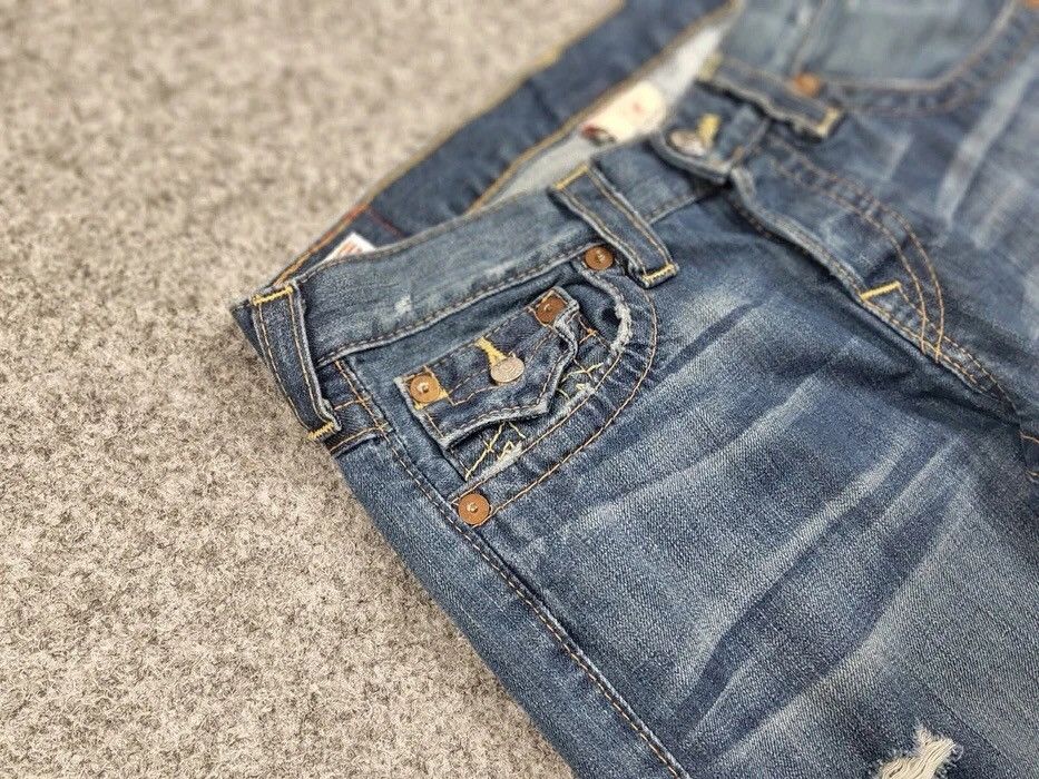 True Religion Vintage True Religion Distressed Denim Jeans Made In Usa Size US 27 - 11 Thumbnail