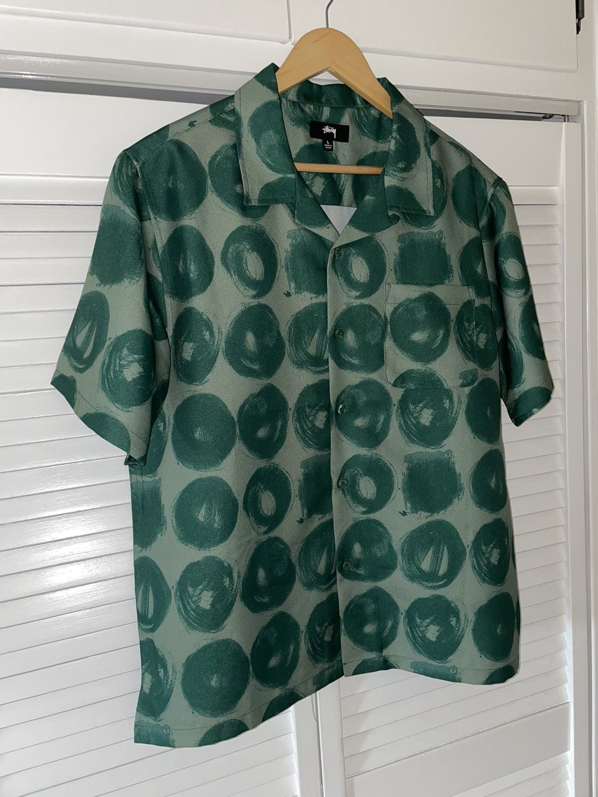 Stussy Hand Drawn Dot Shirt | Grailed