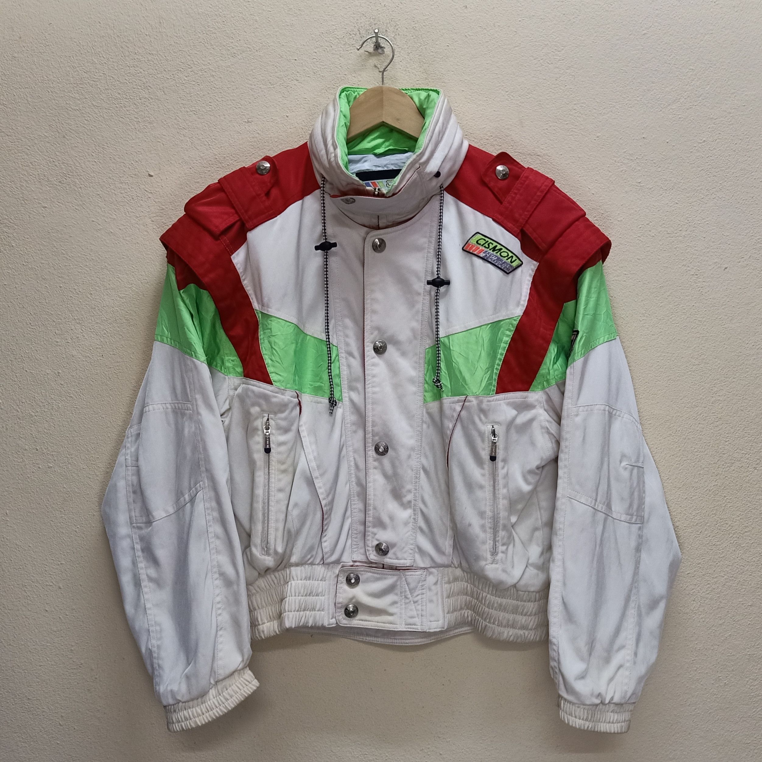 Japanese Brand CISMON Japanese Brand Multicolor Unique Design Ski Jacket Size US M / EU 48-50 / 2 - 1 Thumbnail