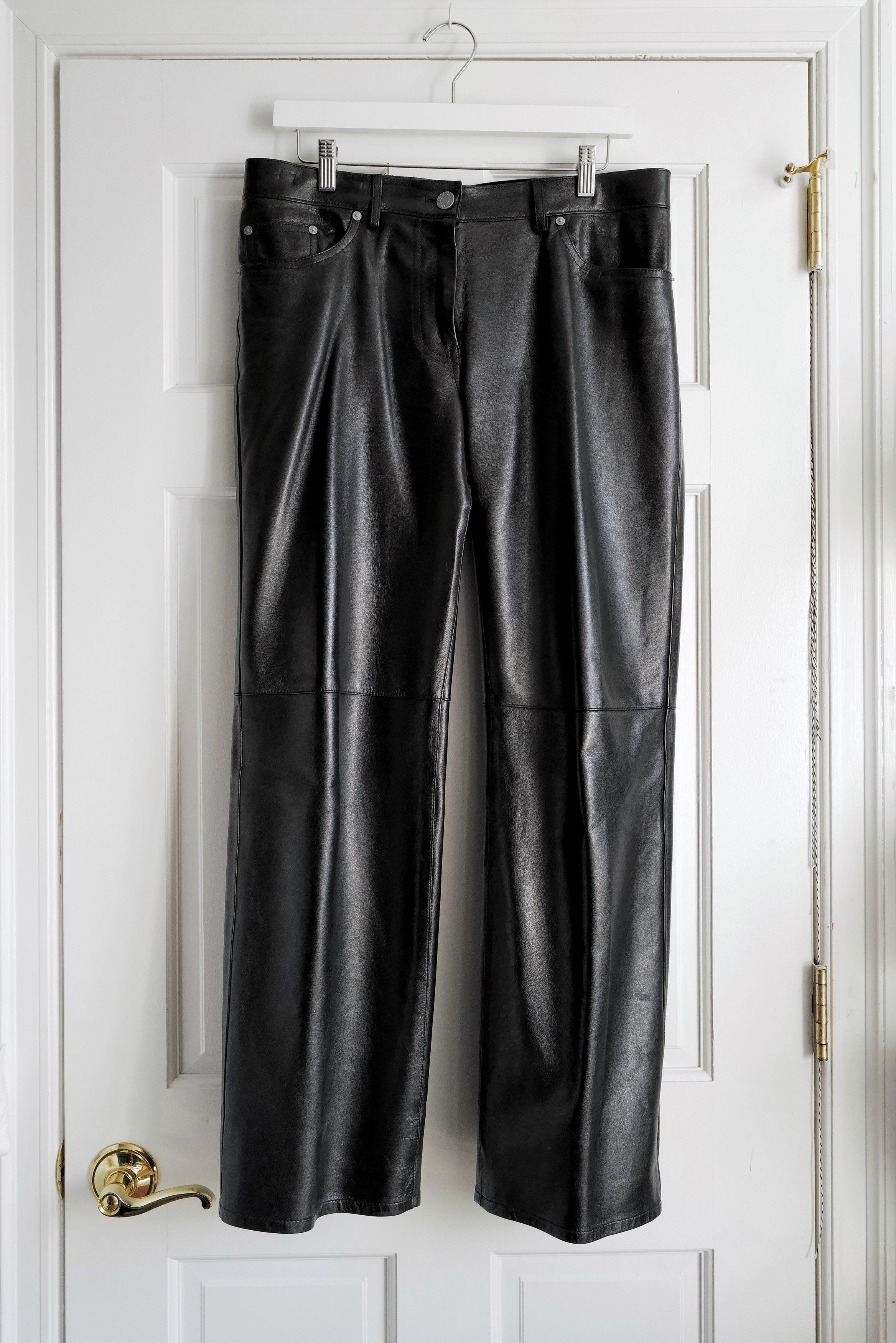 Calvin klein 205w39nyc leather pants online