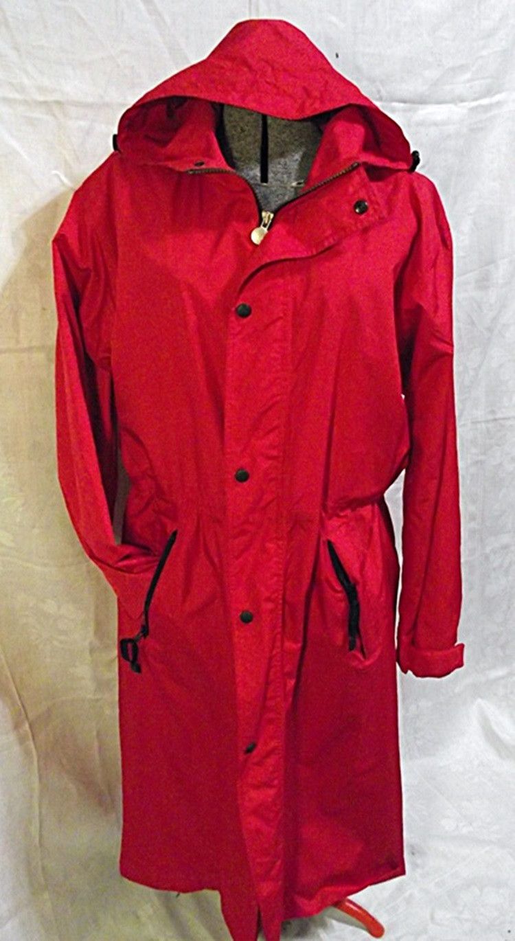 New Zealand Outback Mens Packable Duster Riding Coat HTF Red | Grailed
