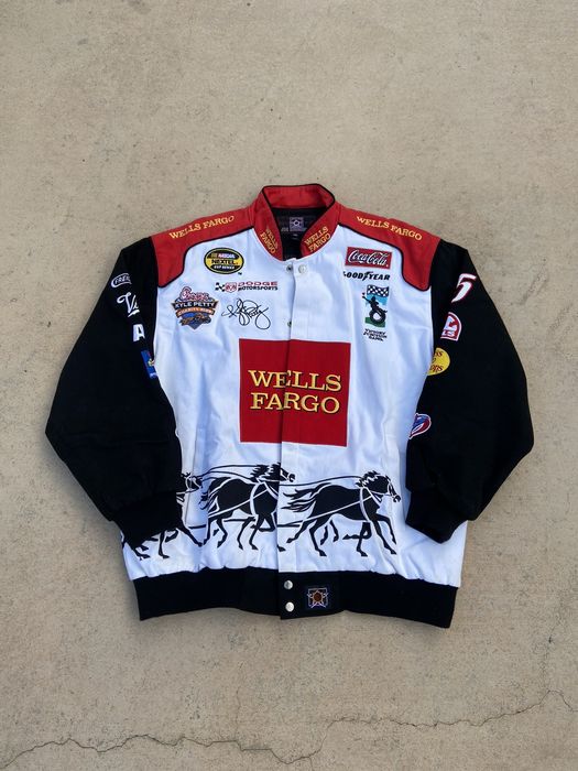 NASCAR NASCAR Wells Fargo exclusive carriage racing jacket | Grailed