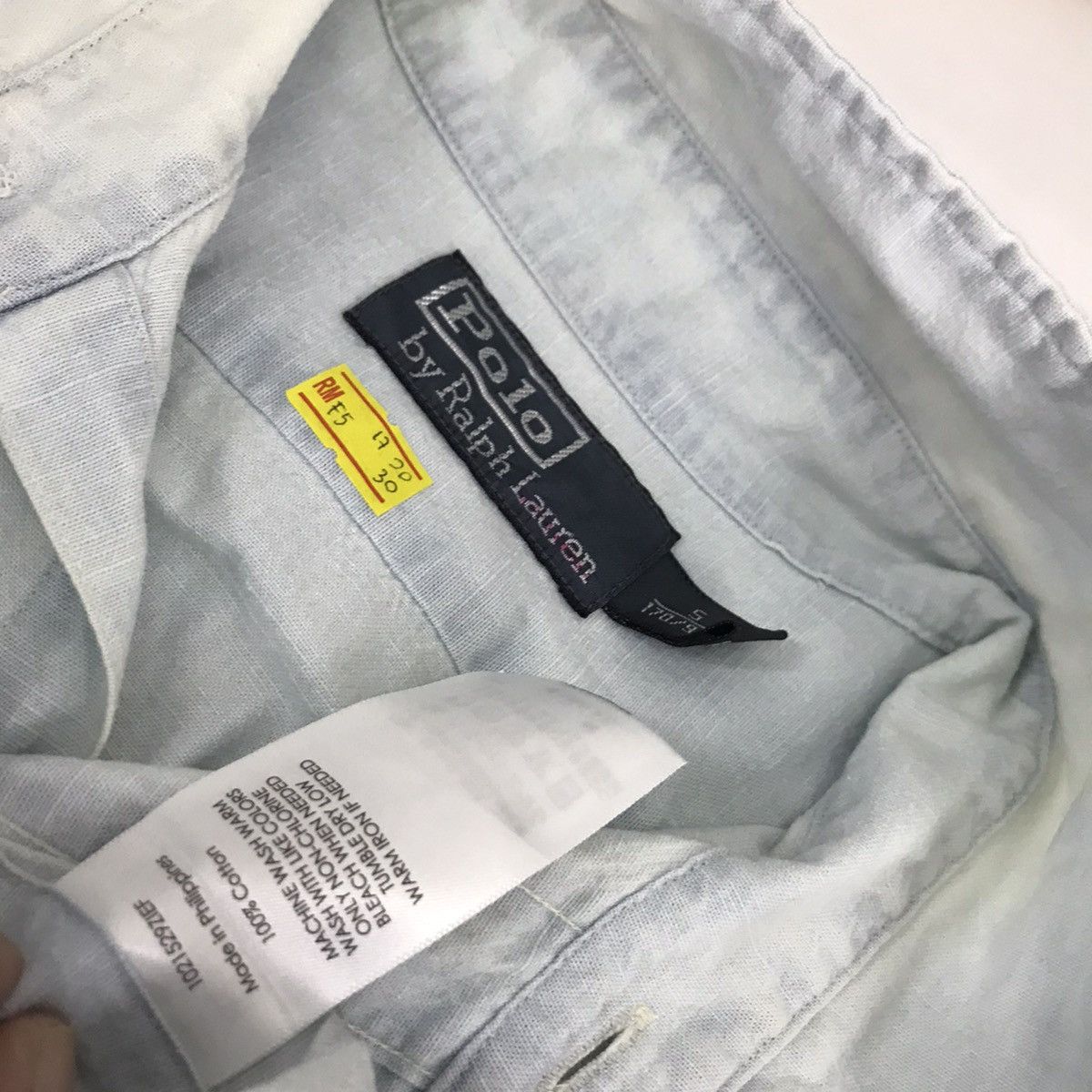 Polo Ralph Lauren Polo by Ralph Lauren military style button up shirt Tshirt Size US S / EU 44-46 / 1 - 6 Thumbnail