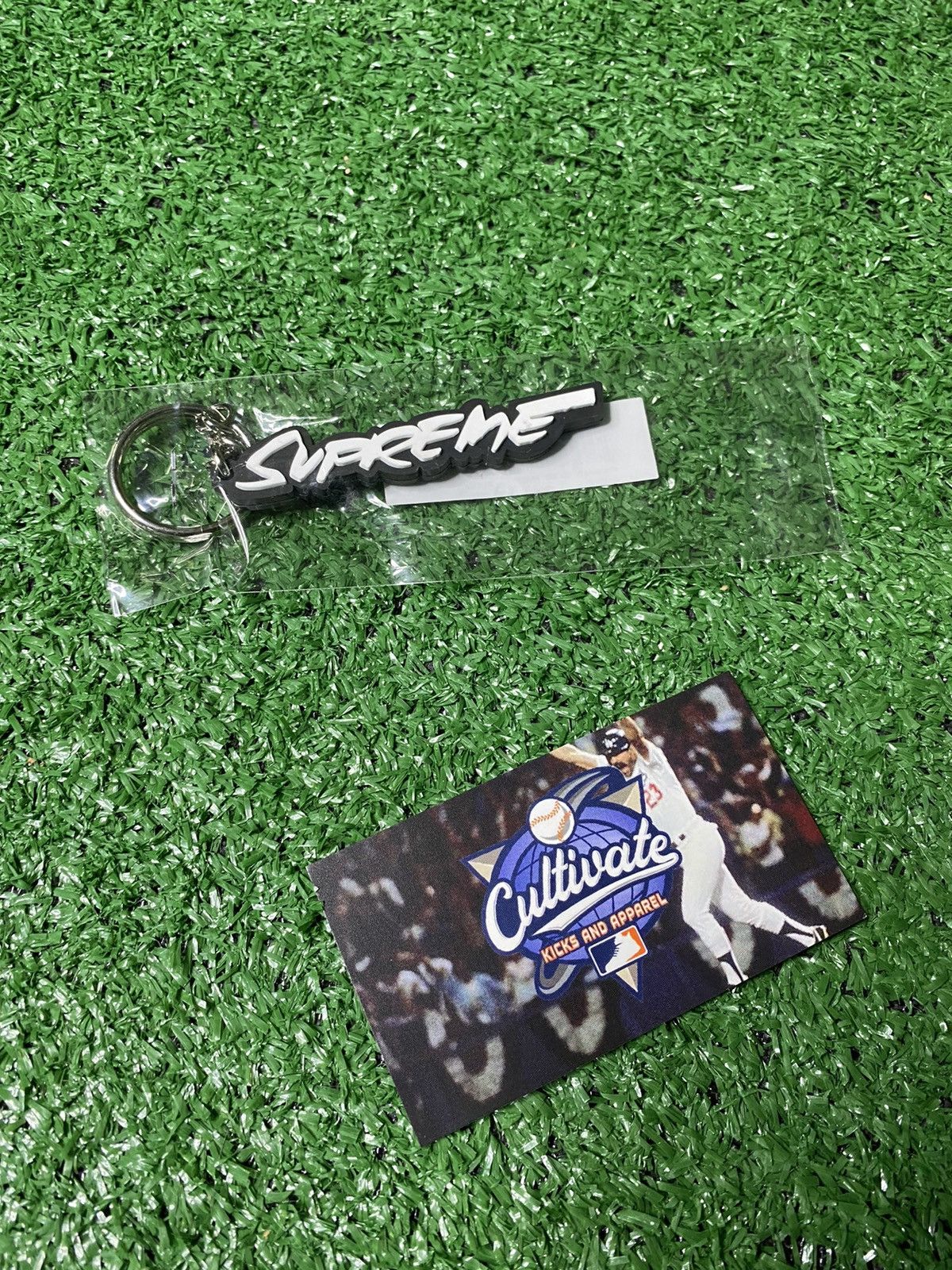 Supreme Supreme Ripstop Keychain Black SS24 | Grailed