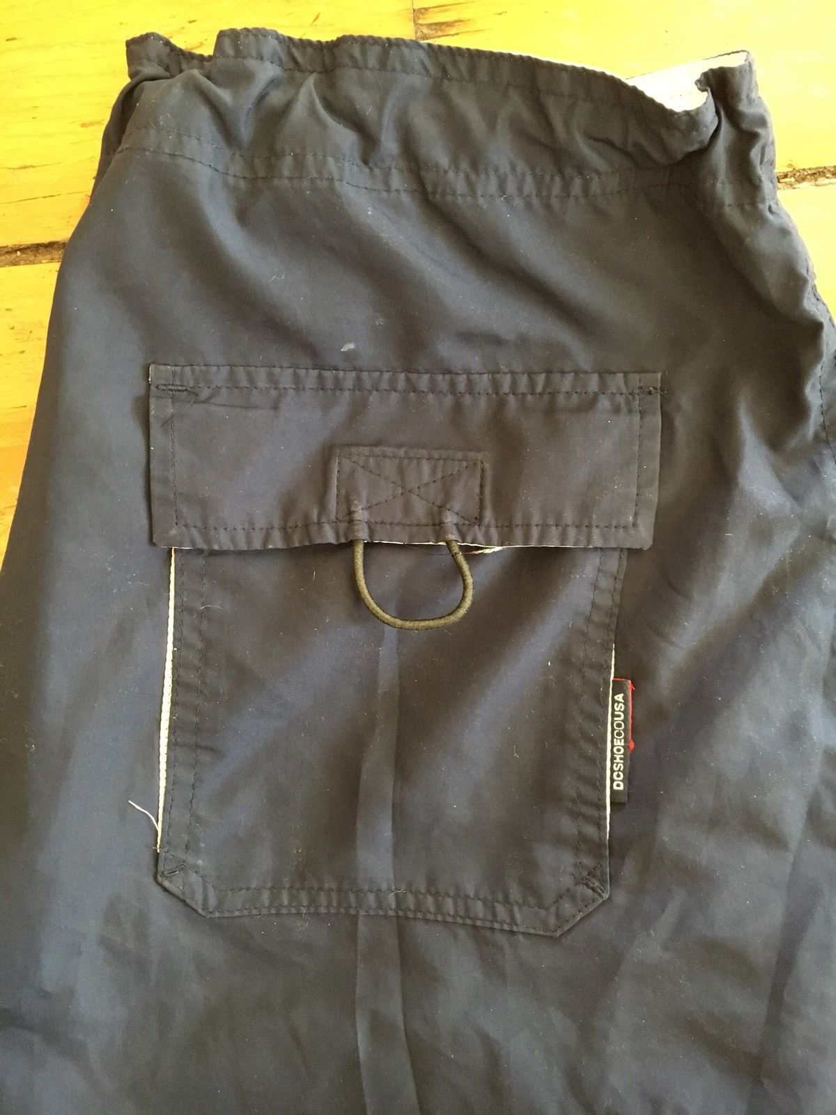 Vtg 90s 00s 🔥 Very Rare DC shoes Tech Cargo Sinch Baggy Nylon Pants