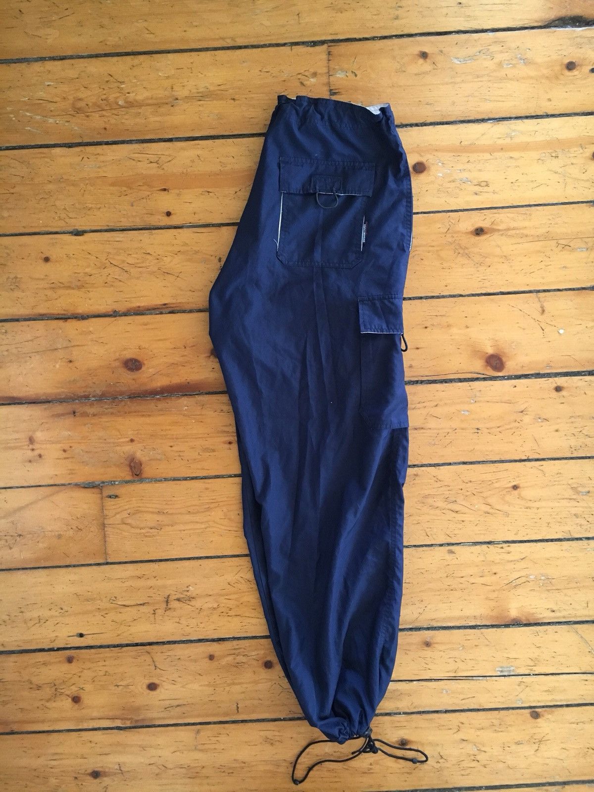 Vtg 90s 00s 🔥 Very Rare DC shoes Tech Cargo Sinch Baggy Nylon Pants