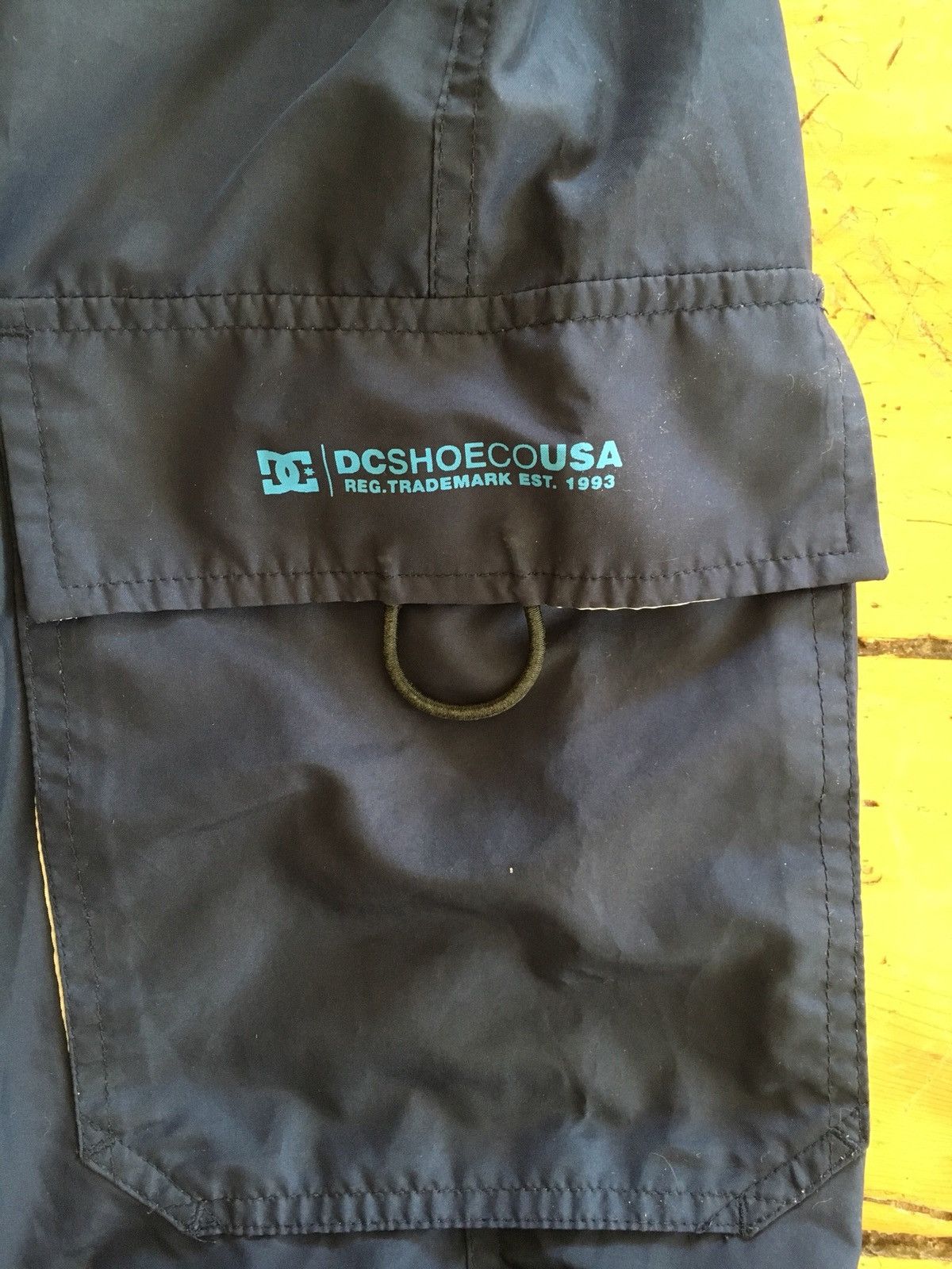 Vtg 90s 00s 🔥 Very Rare DC shoes Tech Cargo Sinch Baggy Nylon Pants