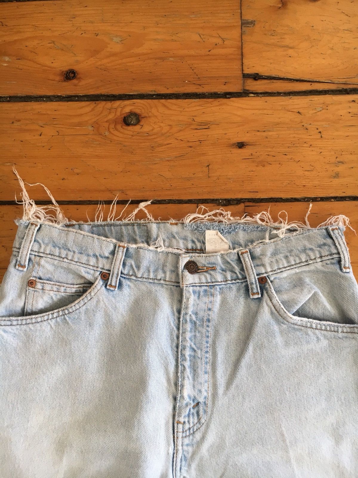 Levi's × Levi's Vintage Clothing × Vintage Vtg 80s🔥 550 RARE Orange Tag USA MADE 560 33x30 Size US 33 - 3 Thumbnail